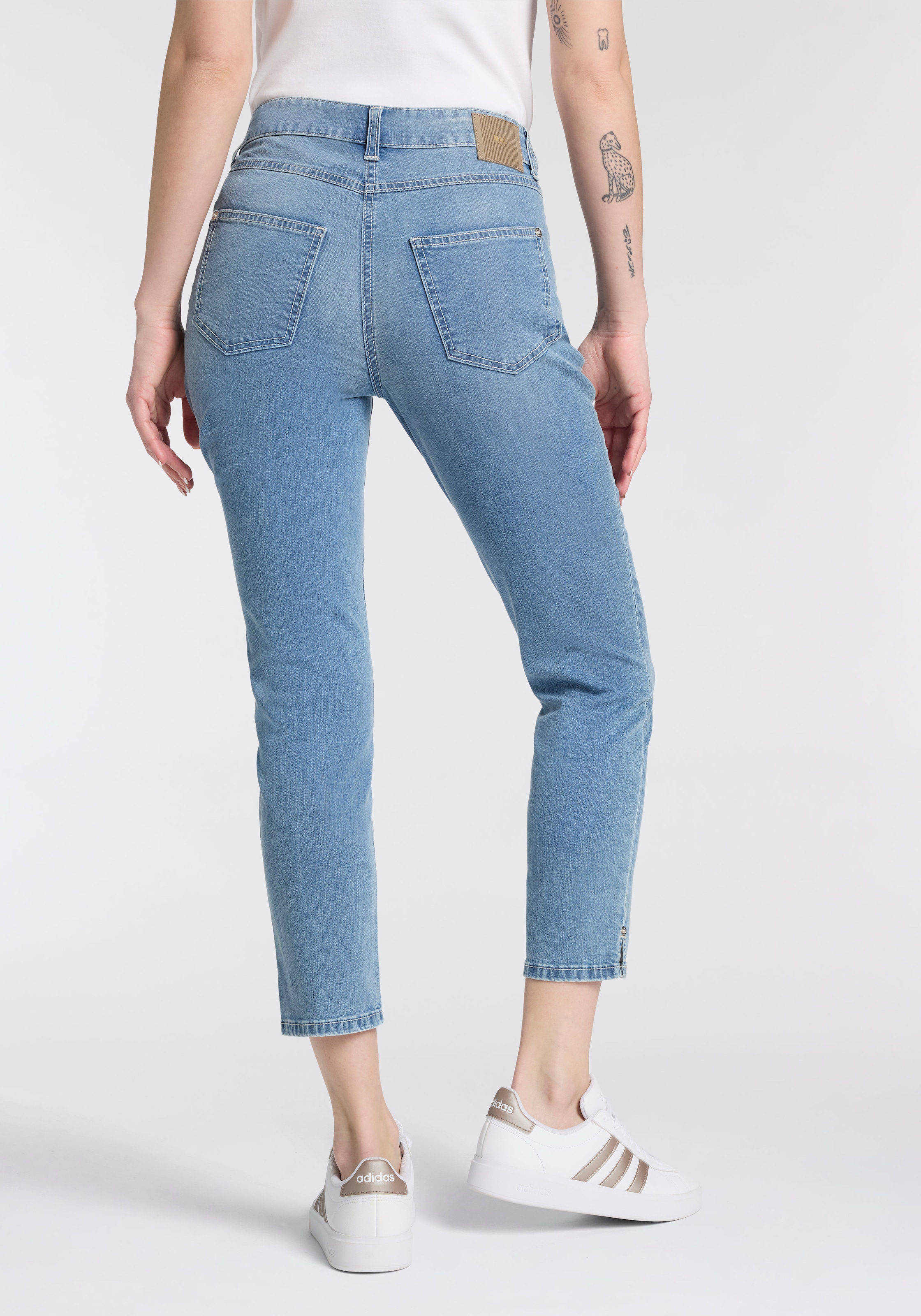 MAC 7/8-Jeans »MELANIE 7/8 summer« Sommerliche Denim-Qualität, sehr leicht im Gewicht