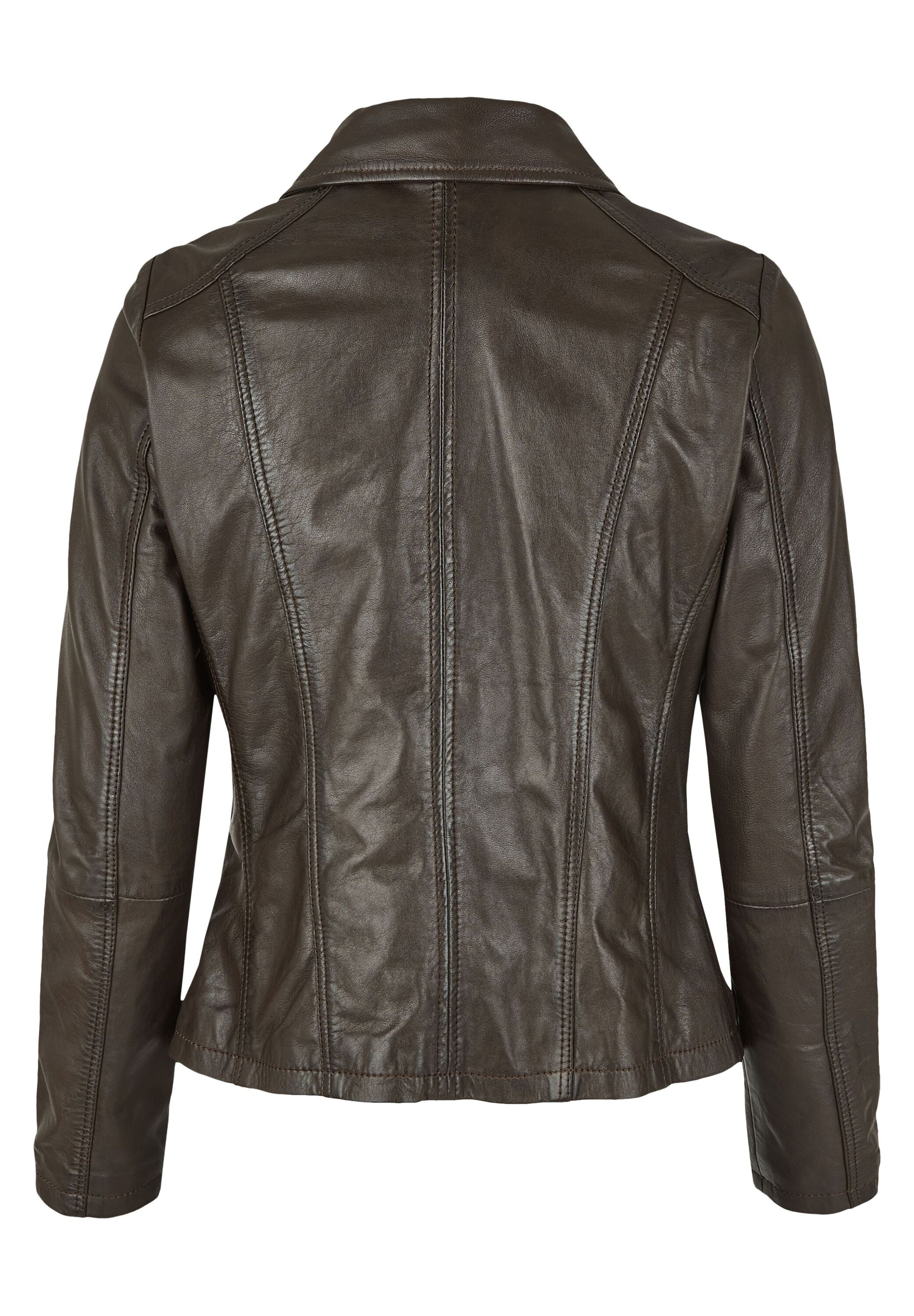 7eleven Bikerjacke »SEGUNEA« ohne Kapuze mit Paspeln