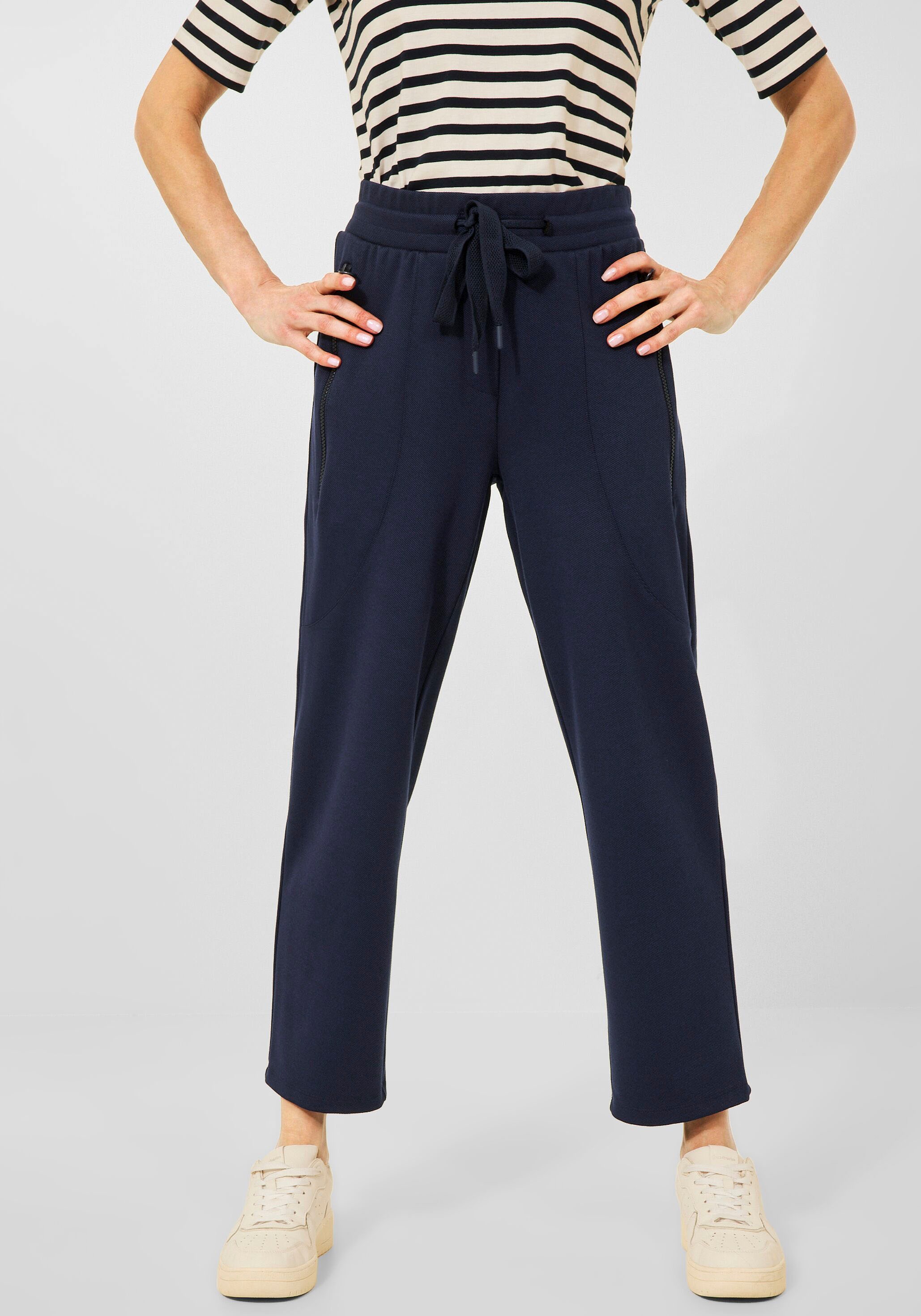 Cecil Jogger Pants, mit Zippertaschen