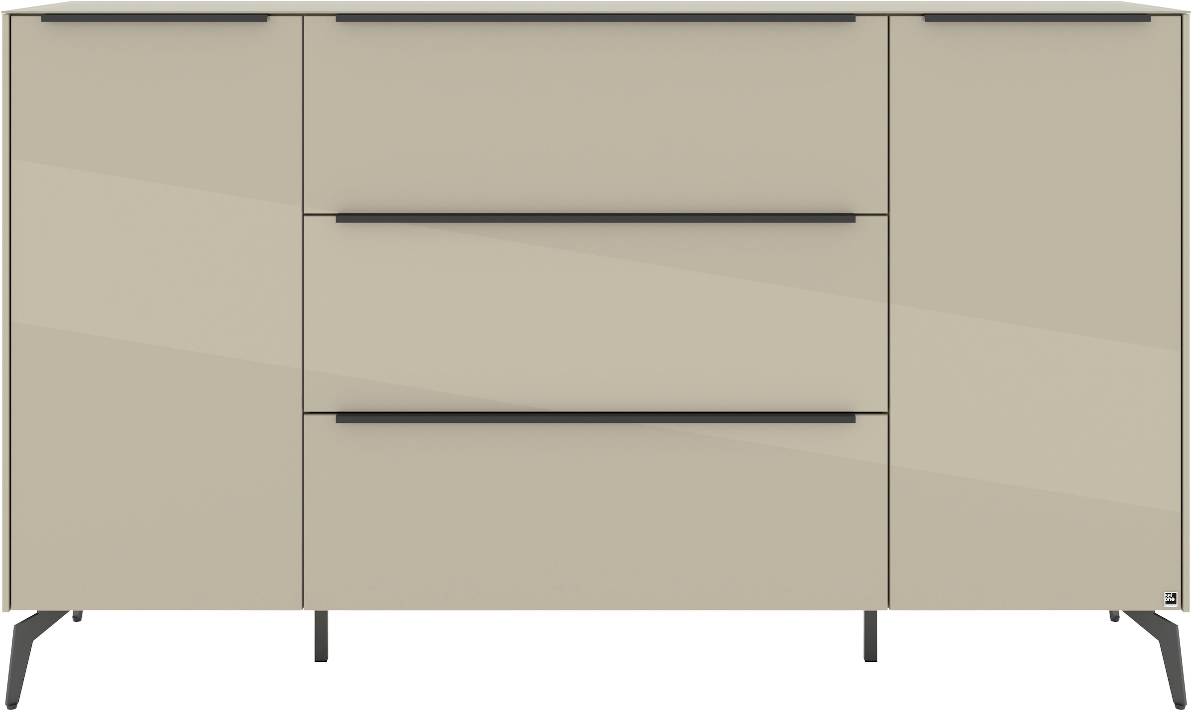 set one by Musterring Sideboard »Reno« 1 Stk. tlg. Mit Winkelfuß in diversen Farben, 109 cm Höhe & Farbauswahl
