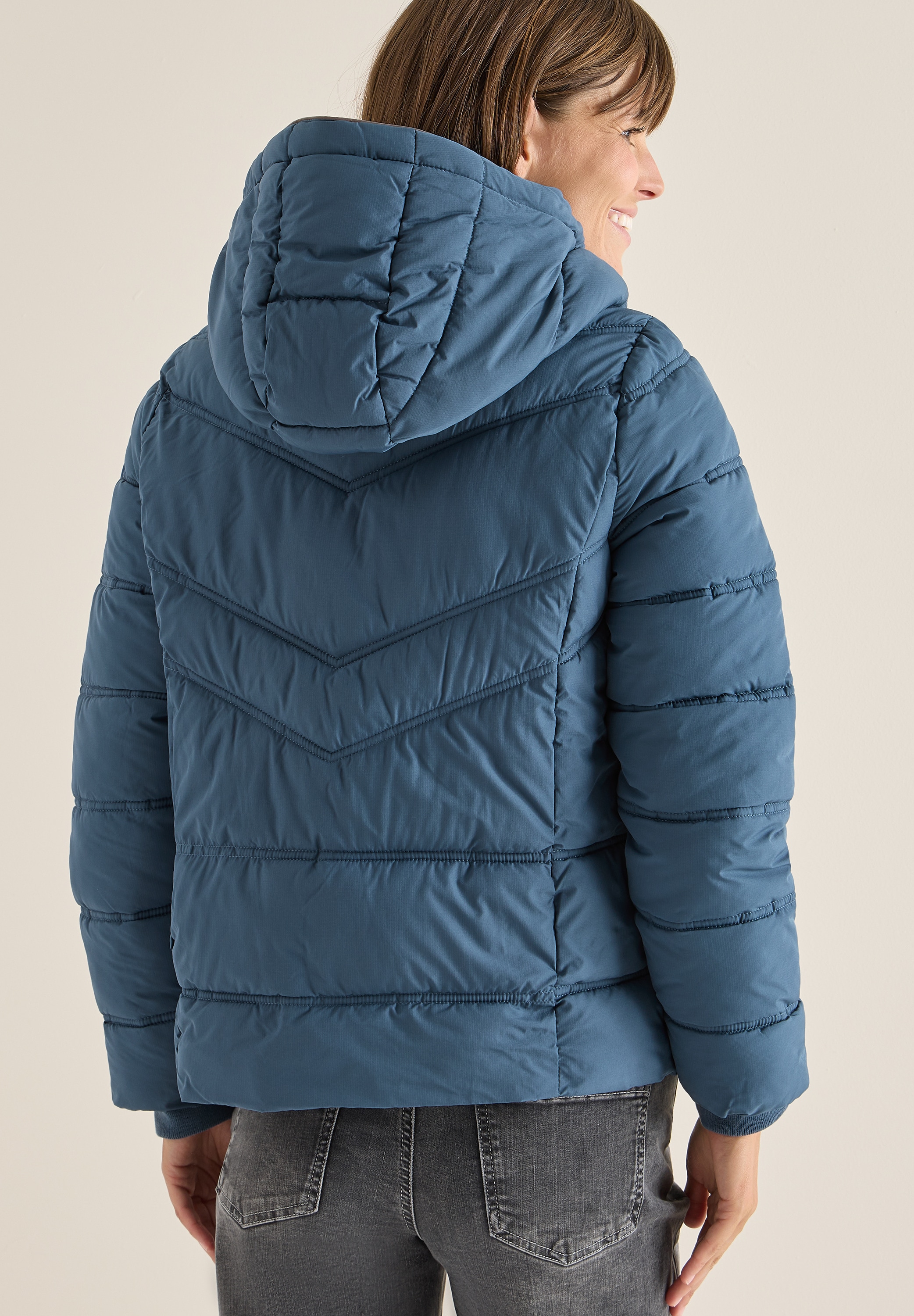 Cecil Steppjacke, mit Kapuze, mit Kapuze