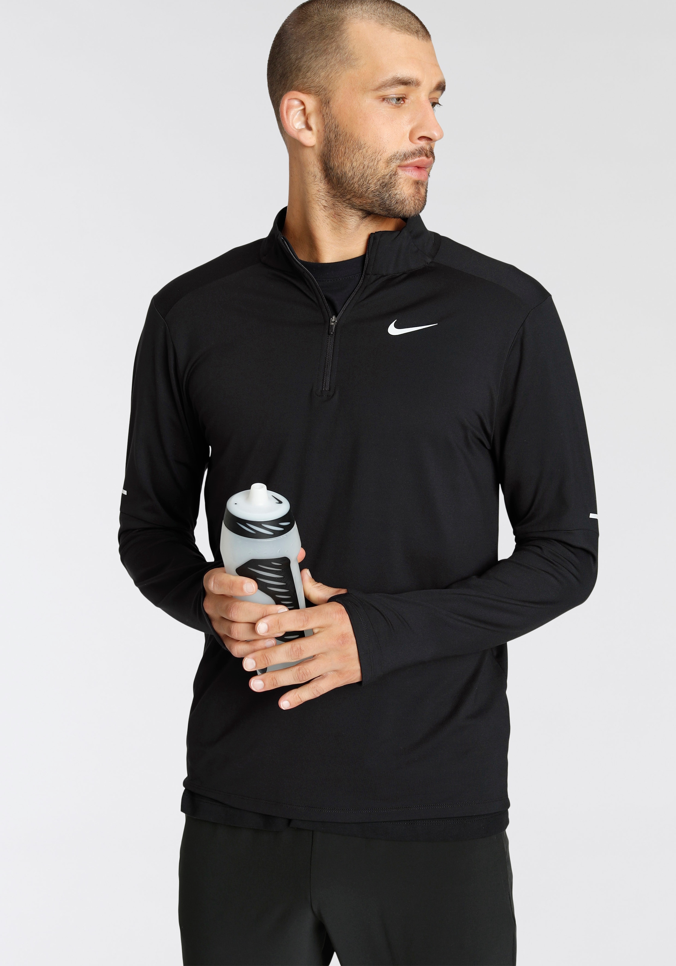 Nike Laufshirt »Dri-FIT Element Men\'s 1/-Zip bei Top« bestellen online Running OTTO