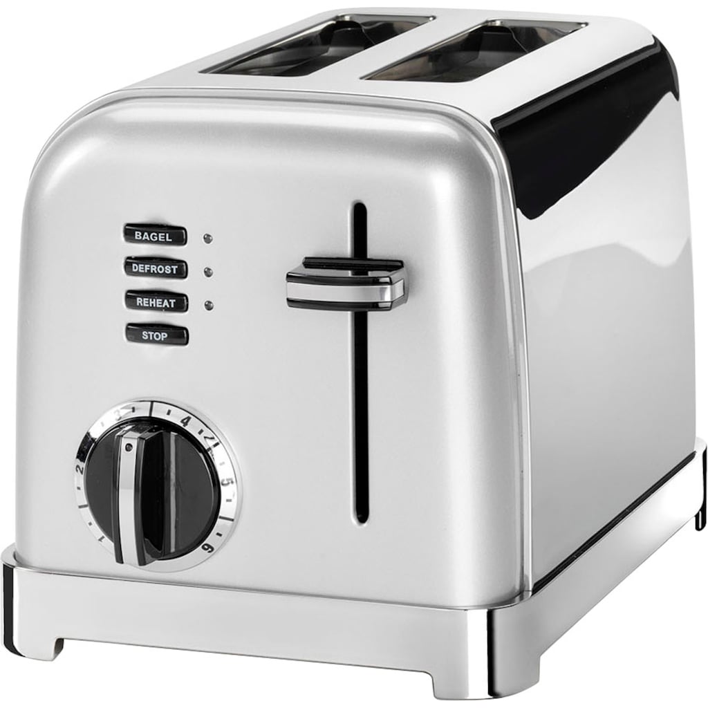 Cuisinart Toaster »CPT160SE«, 2 kurze Schlitze, für 2 Scheiben, 900 W