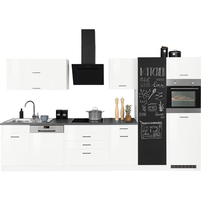 HELD MÖBEL Küchenzeile »Trier«, mit E-Geräten, Breite 350 cm im OTTO Online  Shop