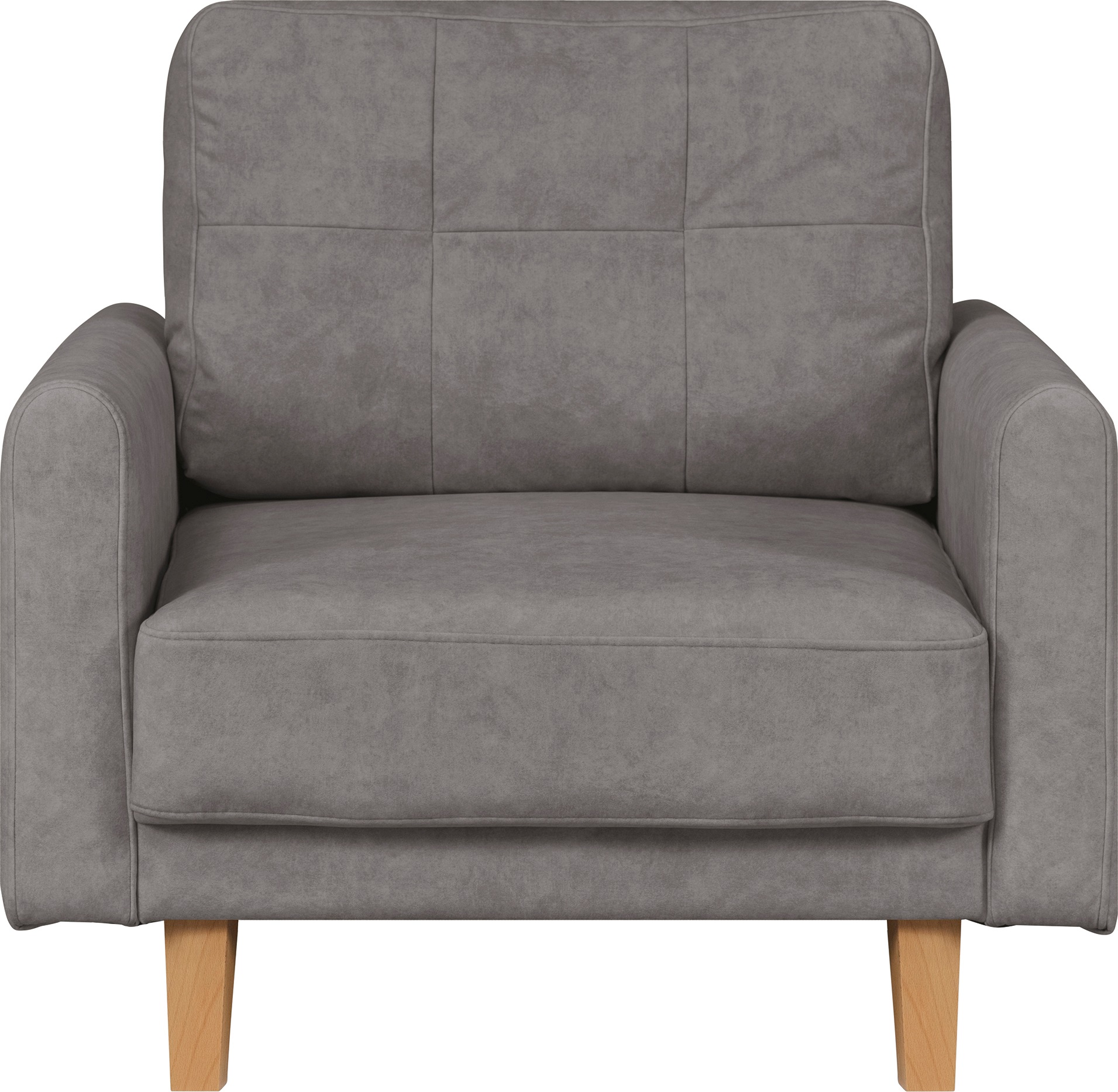 Home affaire Sessel »TRIPLO Relaxsessel mit Wellenunterfederung, Maße B/T/H: 95/100/89 cm«, Polstersessel mit Steppung im Rückenkissen, hohe Qualität