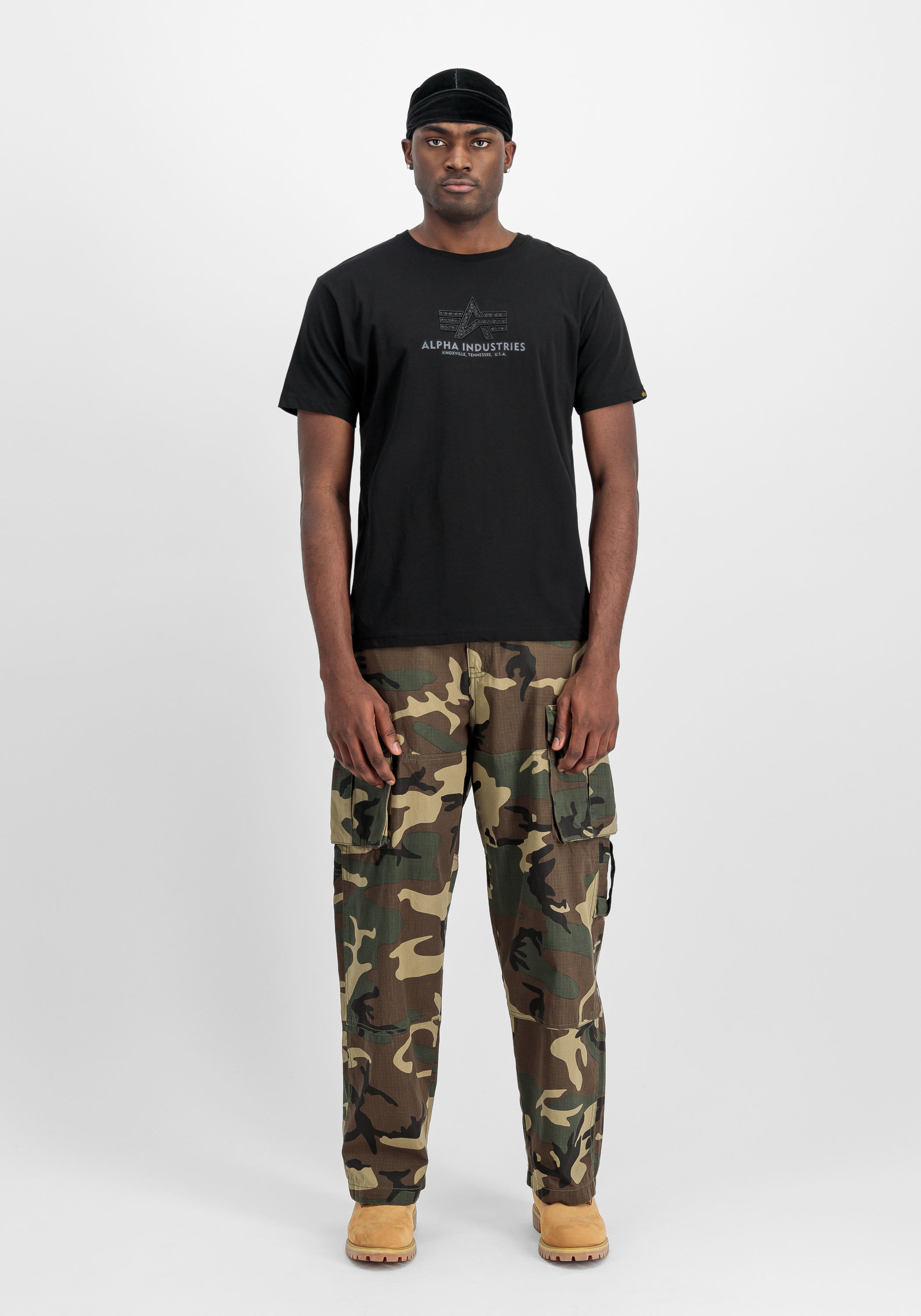 Alpha Industries Cargohose »Ripstop Patchwork Pant Camo«