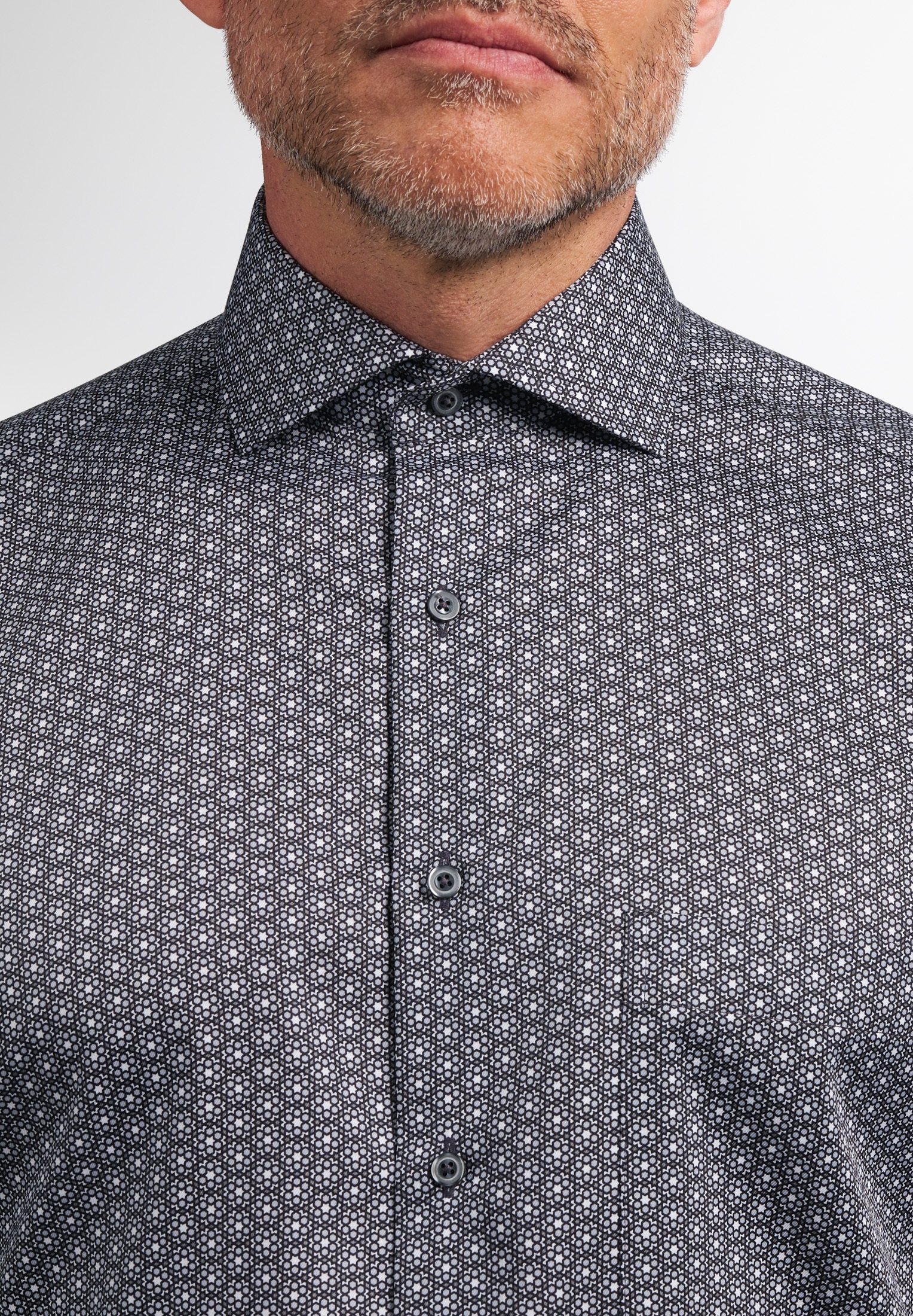 Eterna Langarmhemd »COMFORT FIT« NON IRON (bügelfrei)