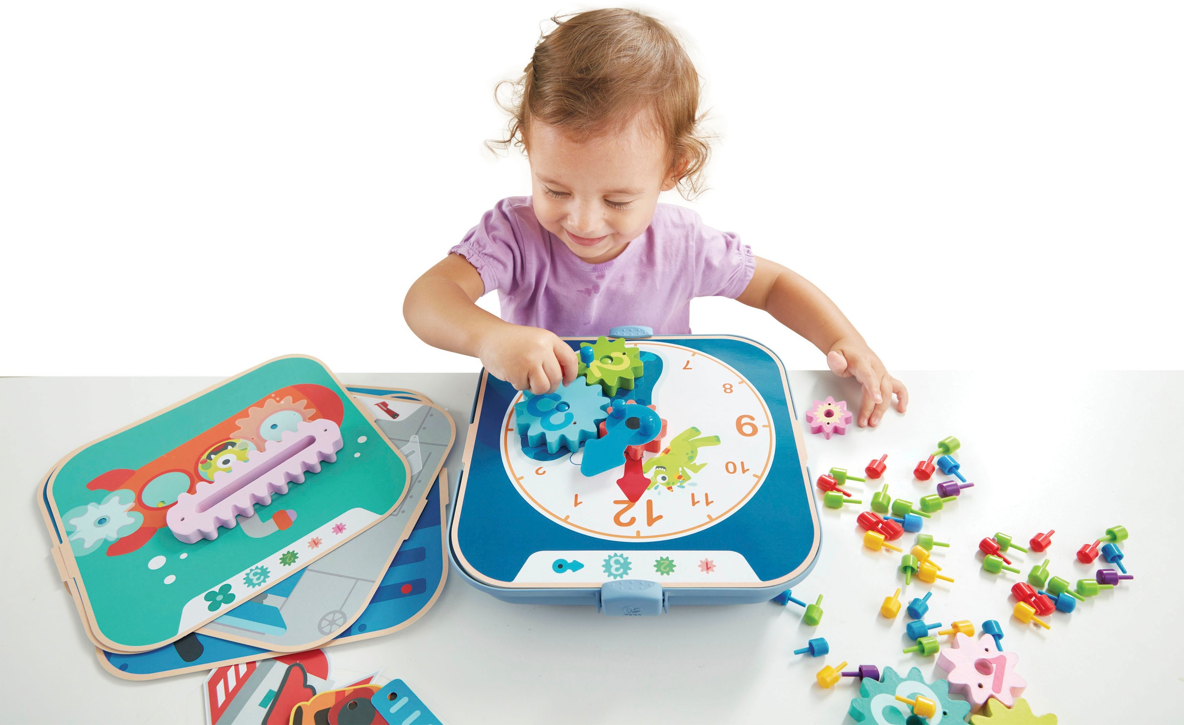 Hape Lernspielzeug »Zahnrad Experimentier-Spielset«