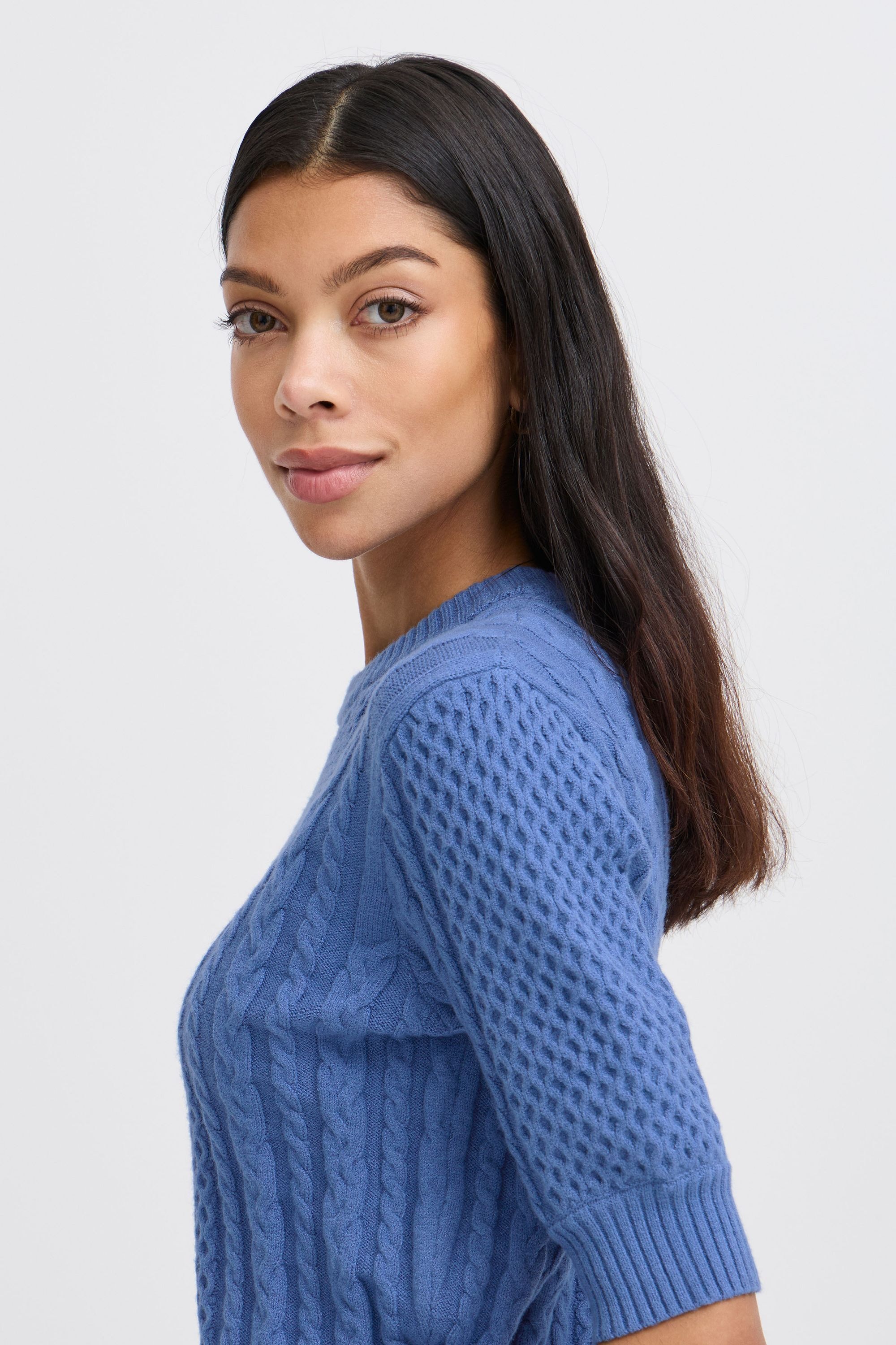 b.young Strickfleece-Pullover »Strickpullover BYNIBE SS JUMPER -«