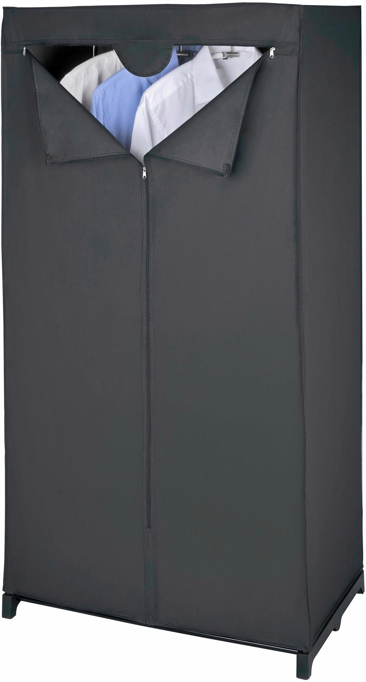 WENKO Kleiderschrank »Deep Black«, Maße (B x H x T): 75 x 150 x 50 cm