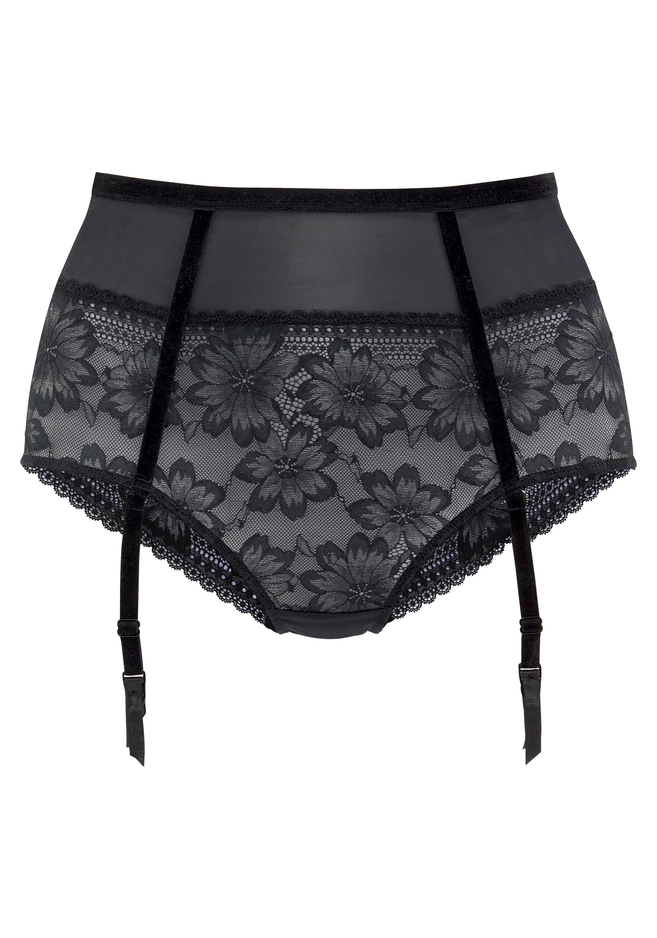 petite fleur gold High-Waist-Slip »Seduction«, mit abnehmbaren Strapsen