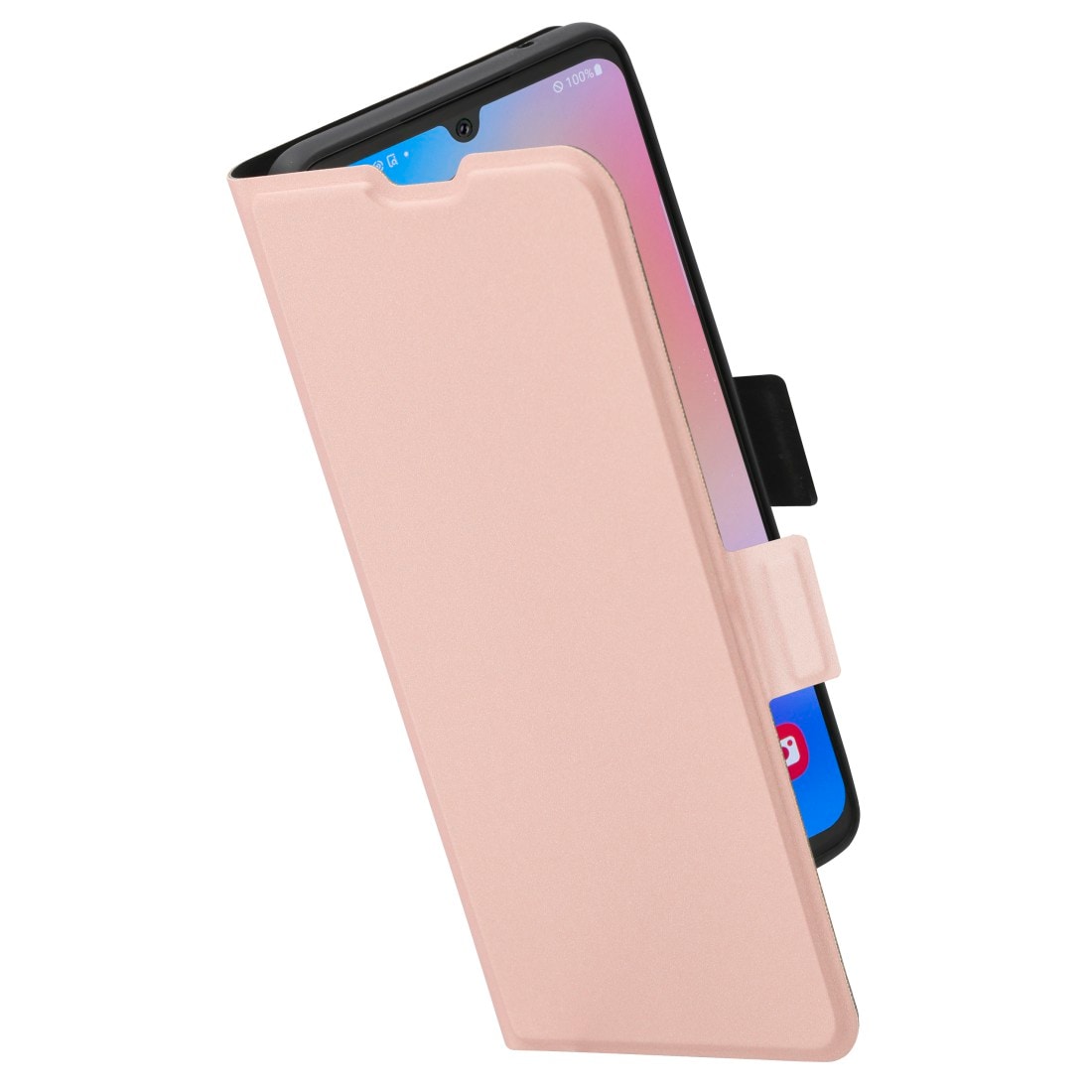 Hama Smartphone-Hülle »Booklet für Samsung Galaxy A34 5G, Farbe Rosa, aufstellbar, klappbar«, Galaxy A34 5G, Mit Standfunktion und Einsteckfach