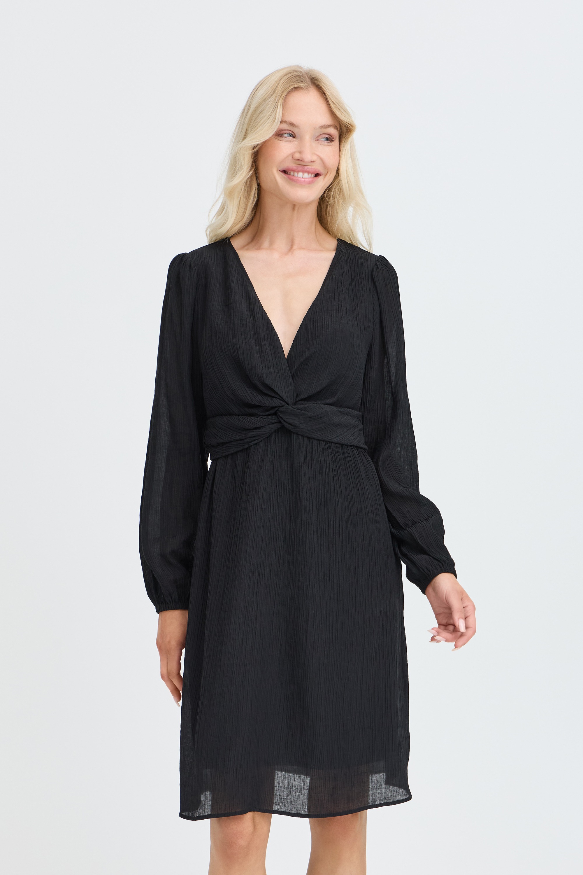 b.young Midikleid »Damen Kleid BYXGALLY«