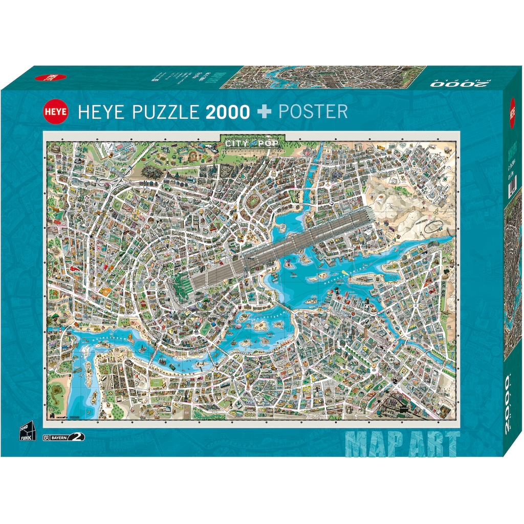 HEYE Puzzle »City of Pop«