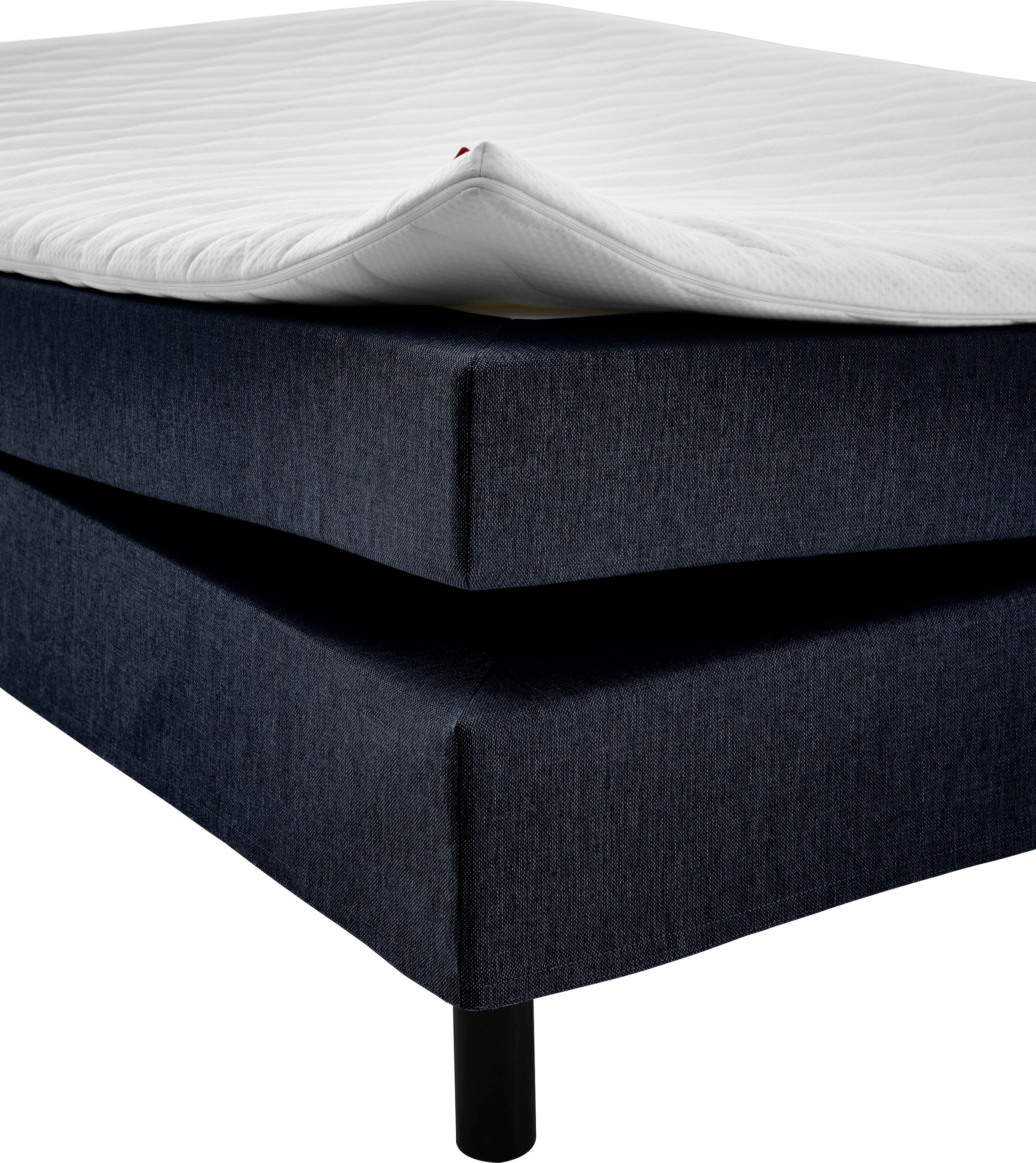 ATLANTIC home collection Boxbett »Happy« ohne Kopfteil, mit Topper, wahlweise mit oder ohne Bettwaren