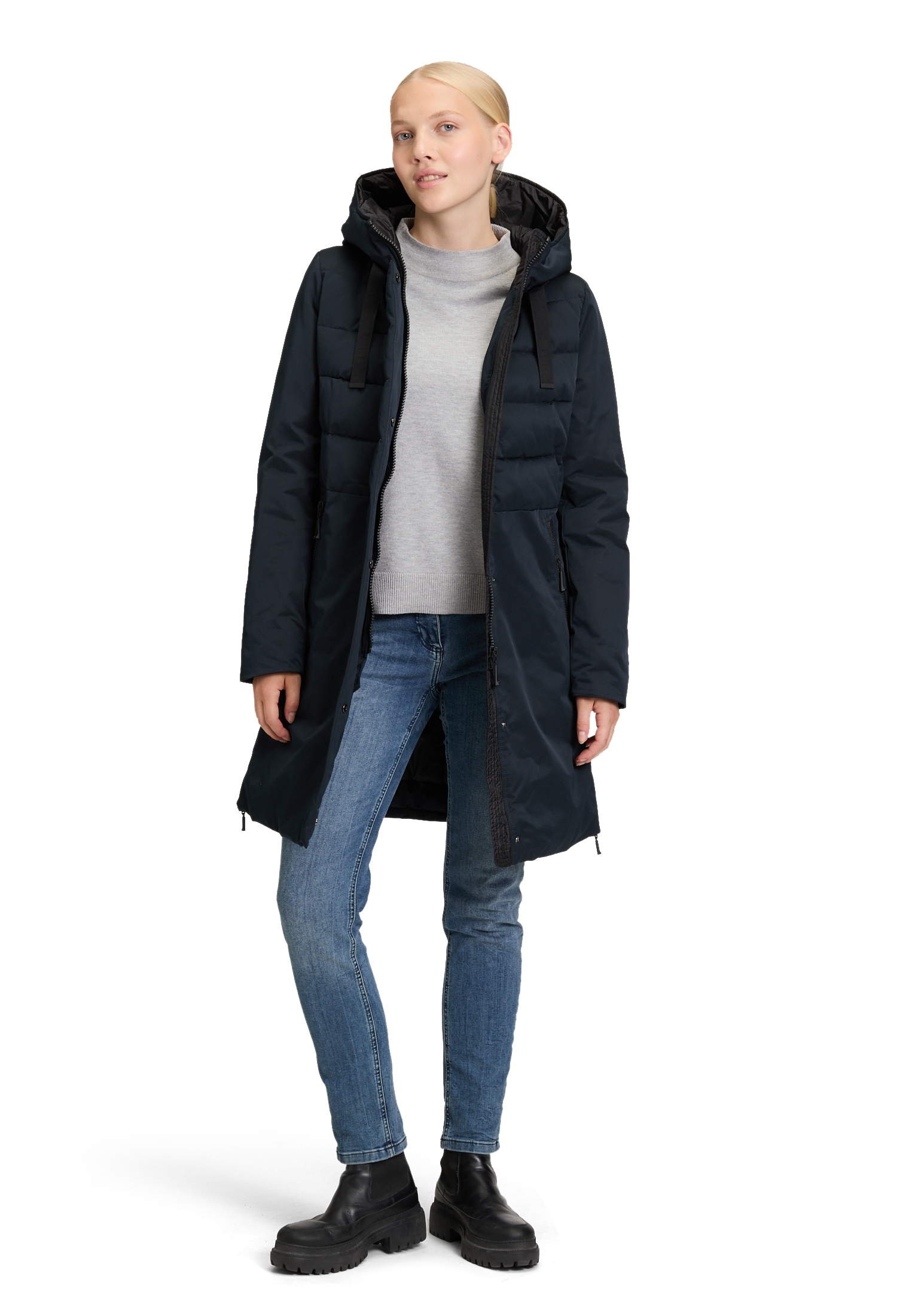 Amber & June Winterjacke »Winterjacke Kunstdaune«
