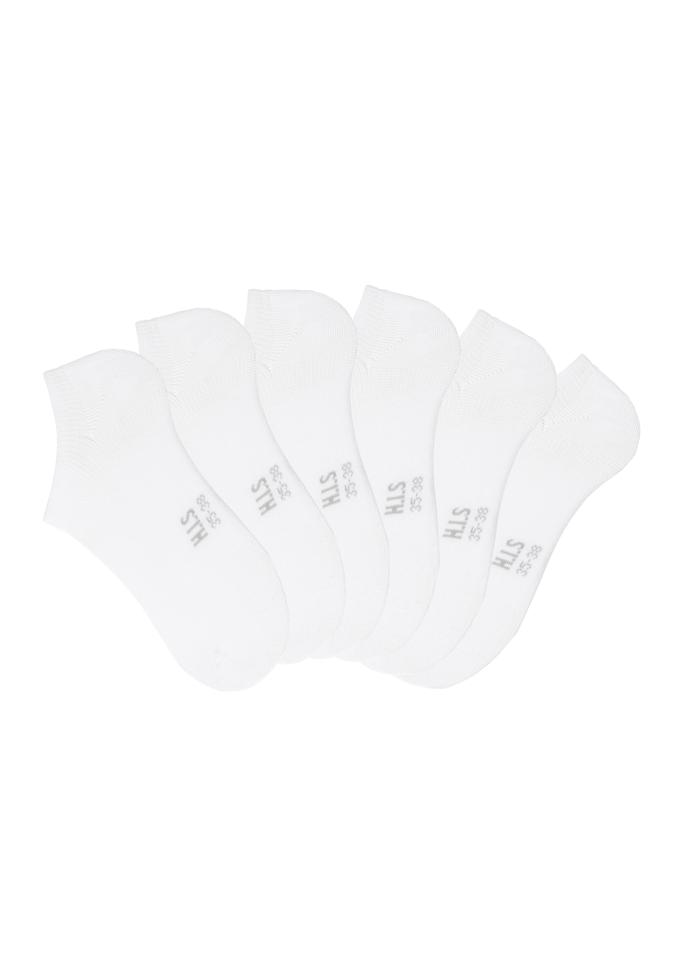 H.I.S Sneakersocken Packung, 6 Paar tlg. mit besonders kurzem Schaft