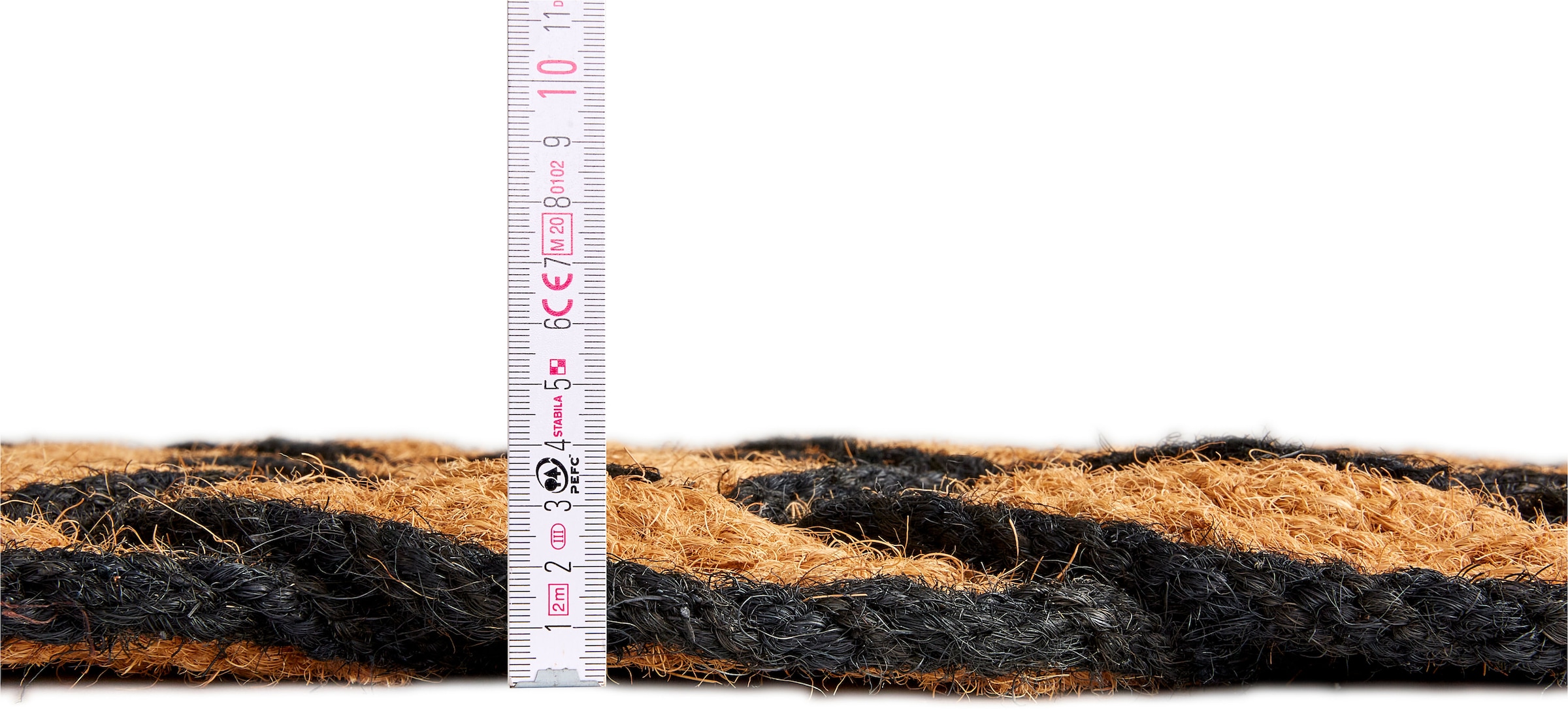 ASTRA Fußmatte »NatureClassic2« rechteckig 28 mm Höhe Türmatte, Kokos, Handarbeit, Unikat, rutschfest