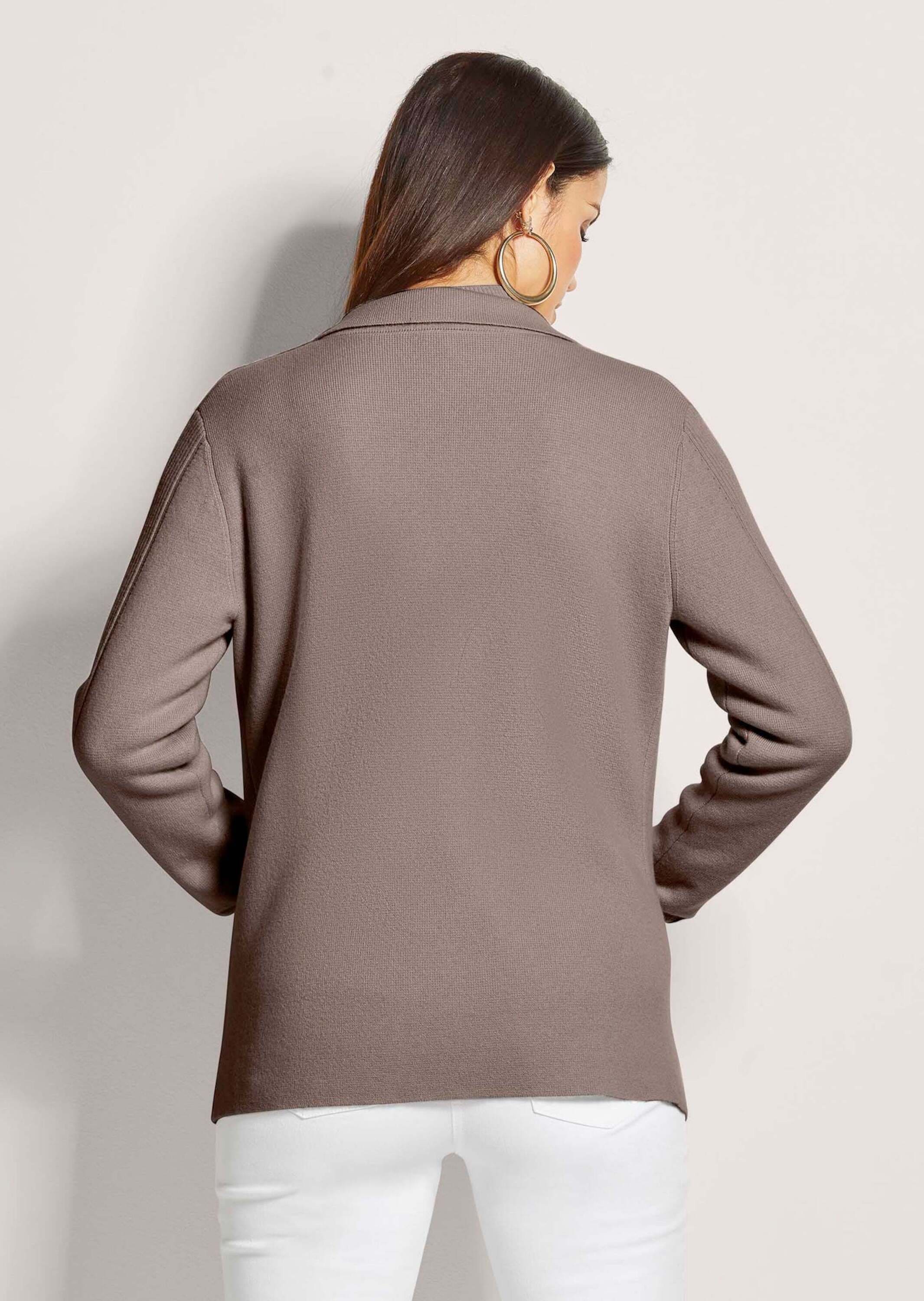 MADELEINE Strickjacke »Strickblazer Strickblazer mit Kaschmir«