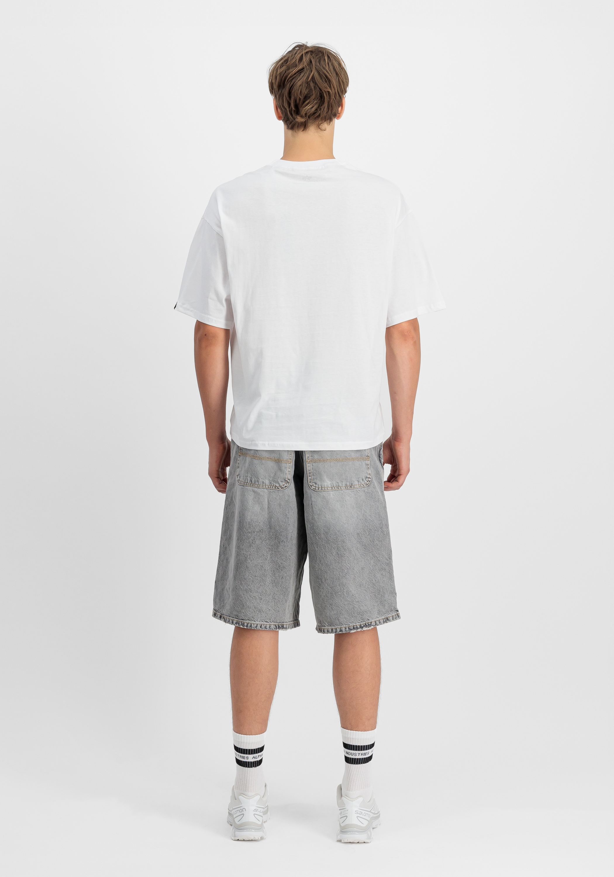 Alpha Industries T-Shirt »Alpha Industries Men - T-Shirts Logo Edge T-Shirt«
