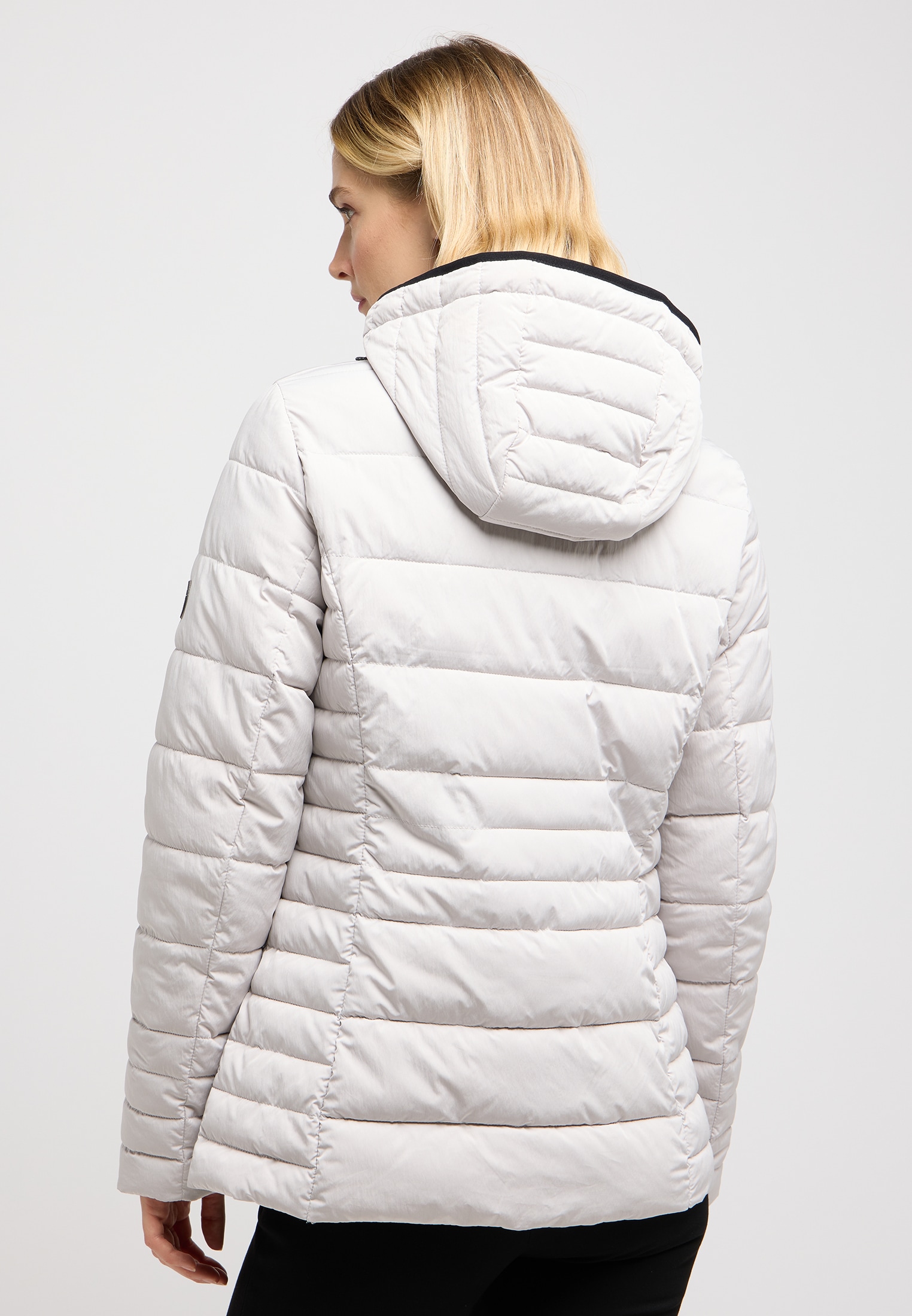 Barbara Lebek Steppjacke, mit Kapuze, mit Kapuze