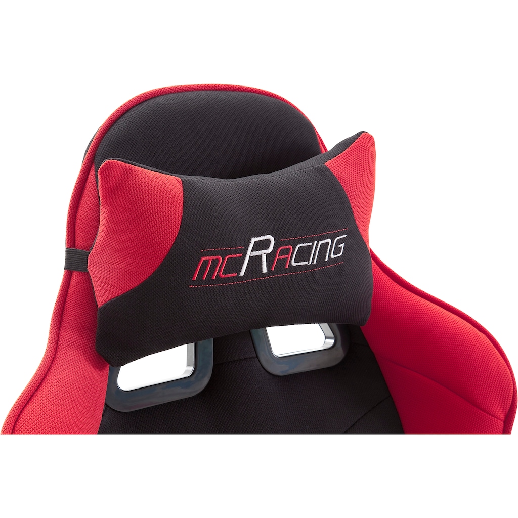 MCA furniture Gaming-Stuhl »MC Racing Gaming-Stuhl«, (Set), 1 St., Stoff