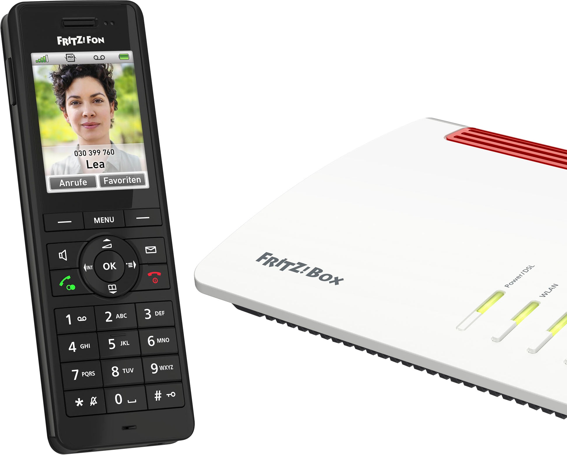 AVM DECT-Telefon »FRITZ!Fon X6«, (Mobilteile: 1)