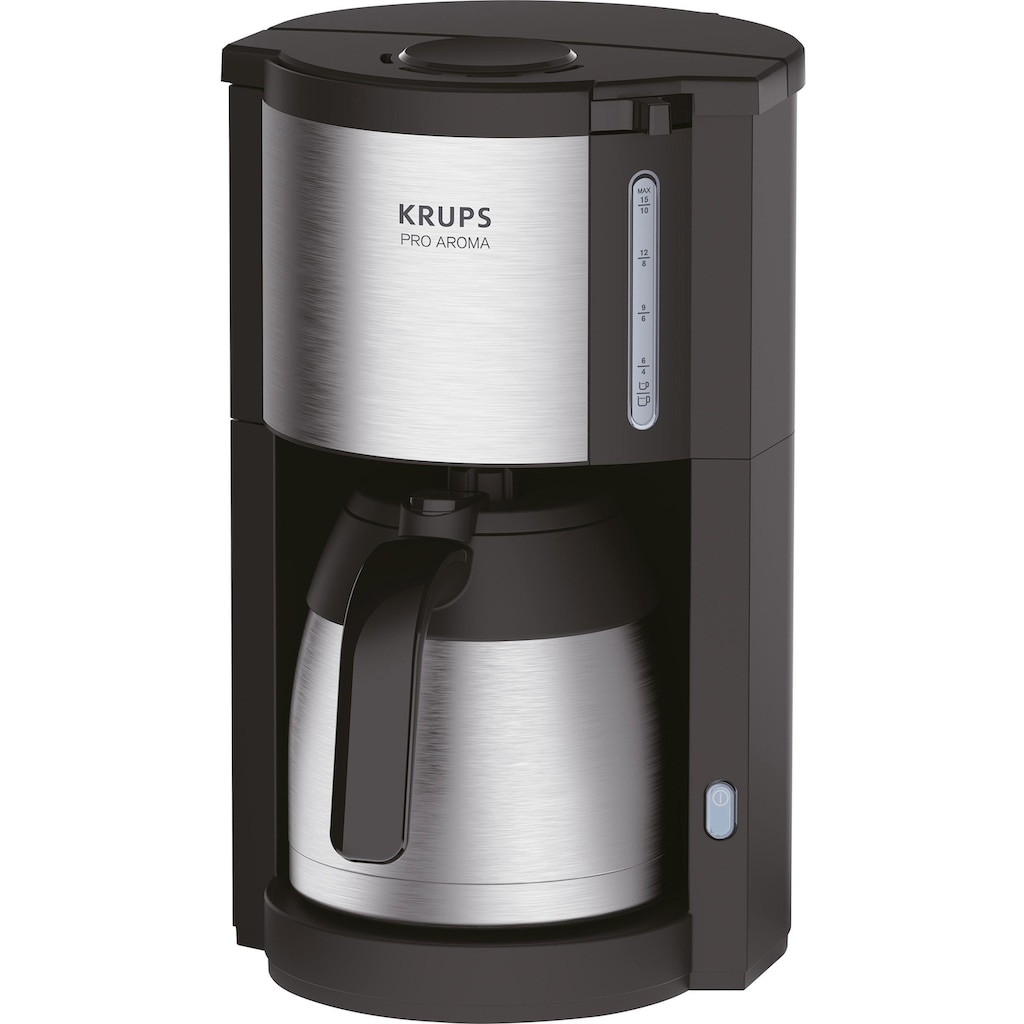 Krups Filterkaffeemaschine »KM305D Pro Aroma«, 1,25 l Kaffeekanne, Papierfilter