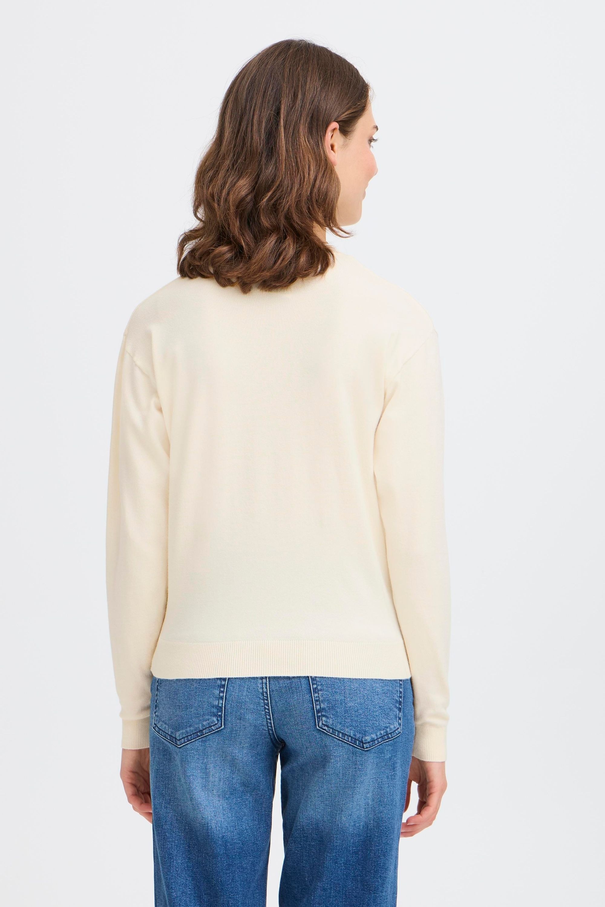 OXMO Strickfleece-Pullover »Strickpullover OXISCANNY LS«