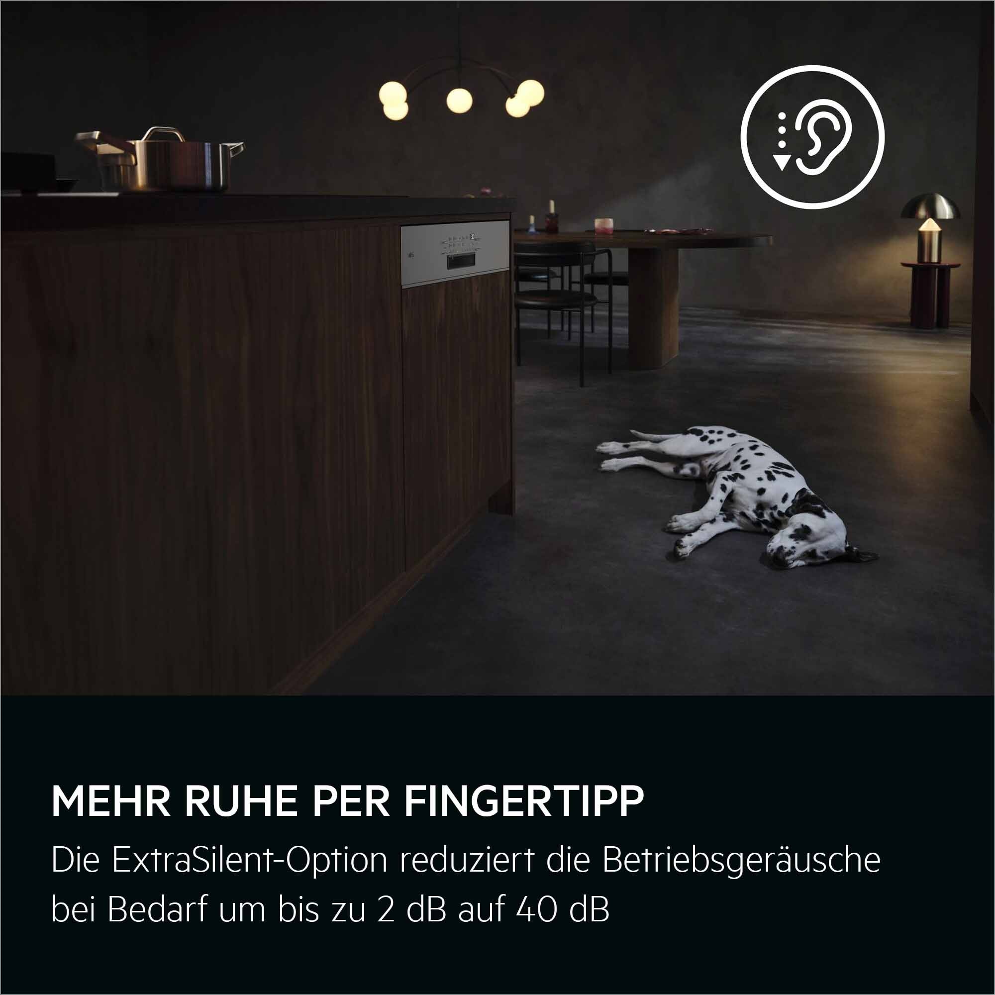 AEG teilintegrierbarer Geschirrspüler 8000 »GT8200B4SCM« ComfortLift® Unterkorb: Be- und Entlade deine Spülmaschine ohne Bücken