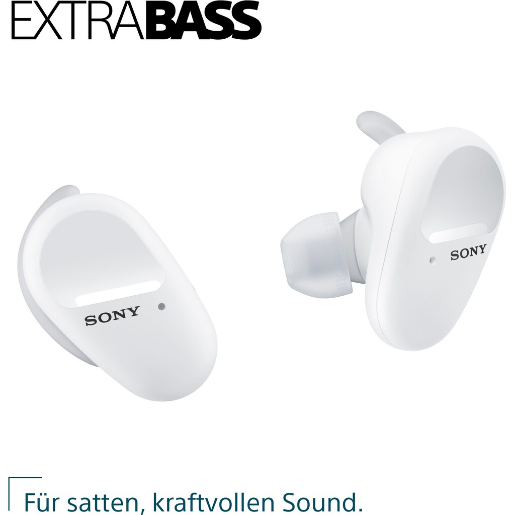 Sony wireless In-Ear-Kopfhörer »WF-SP800N«, A2DP Bluetooth, Freisprechfunktion-Noise-Cancelling-Sprachsteuerung-True Wireless