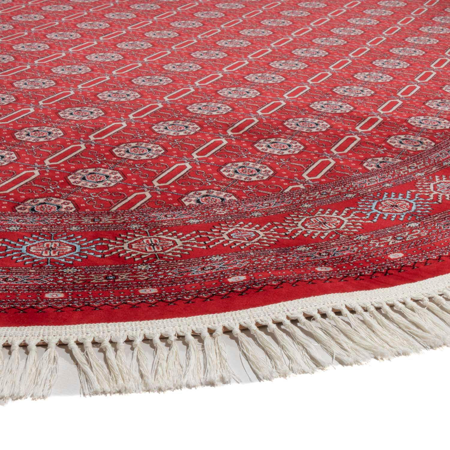 morgenland Orientteppich »Orientteppich - Turkaman - rechteckig«, oval, 8 mm Höhe