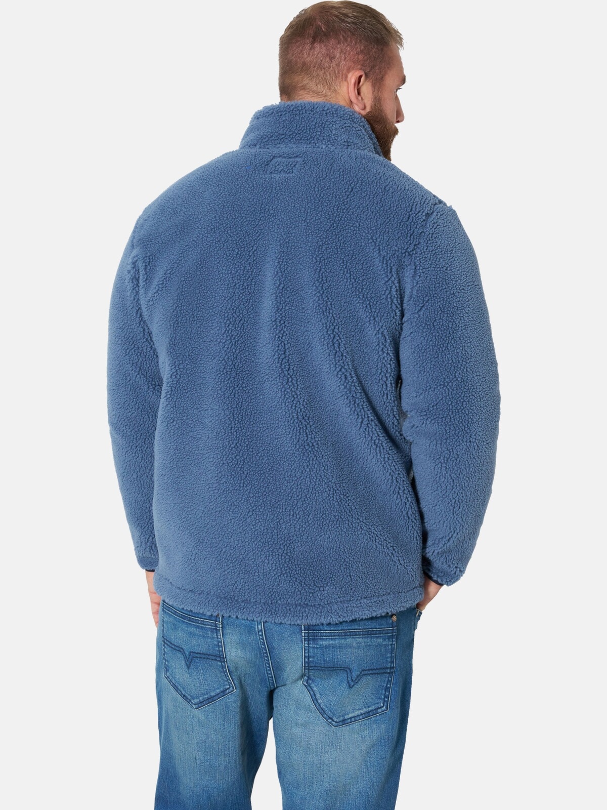 Jan Vanderstorm Sweatjacke »Strickfleecejacke LOKERT«