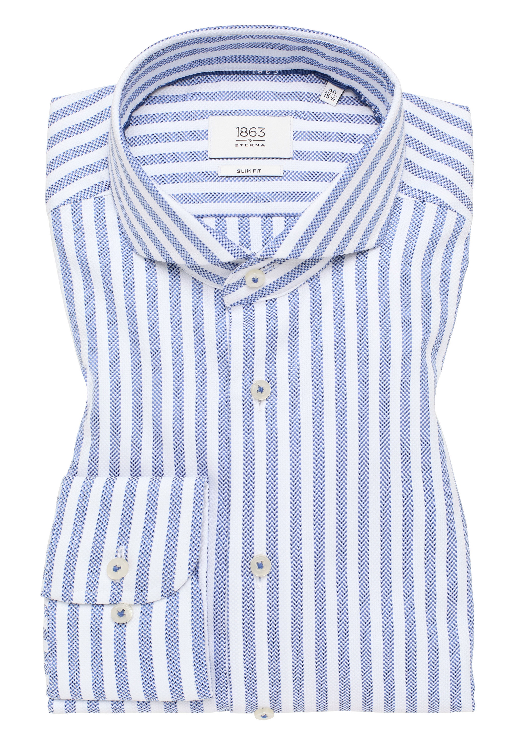 Eterna Langarmhemd »SLIM FIT«, NON IRON (bügelfrei)