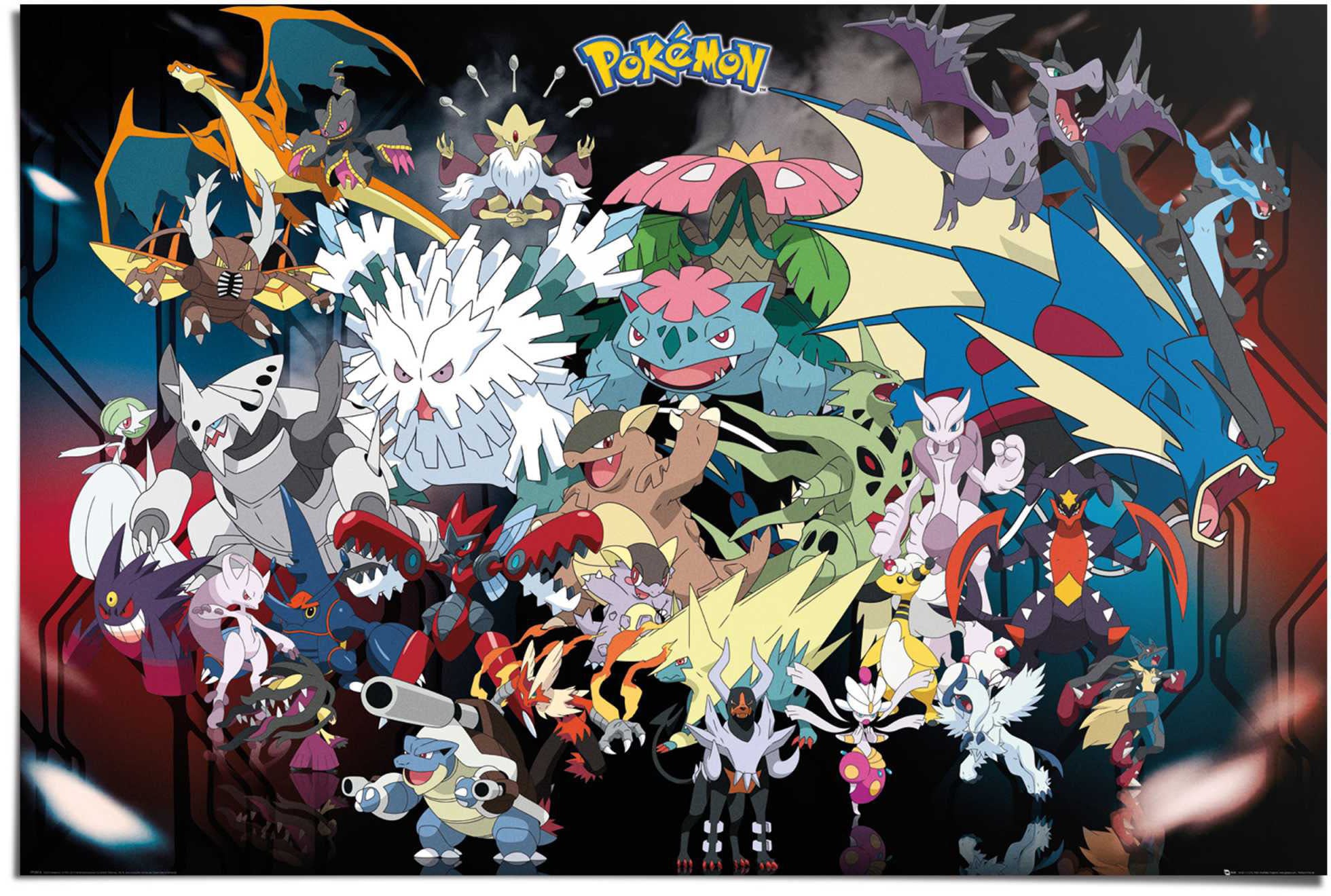 Reinders! Poster »Poster Pokemon«, Comic, (1 St.)