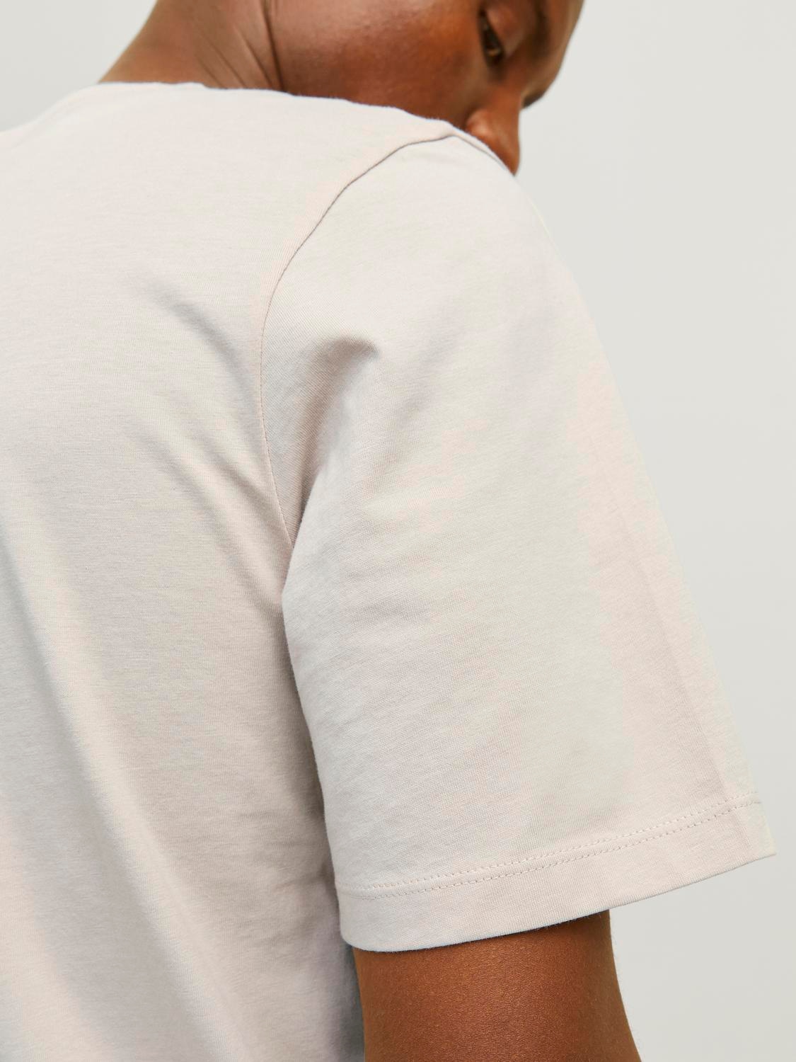 Jack & Jones Rundhalsshirt »JJEORGANIC BASIC TEE SS O-NECK NOOS«, mit Rundhalsausschnitt