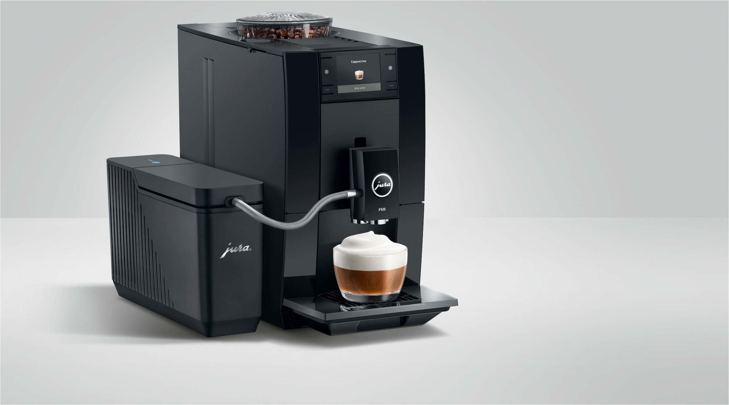 JURA Kaffeevollautomat »A8 Piano Black (EA)«