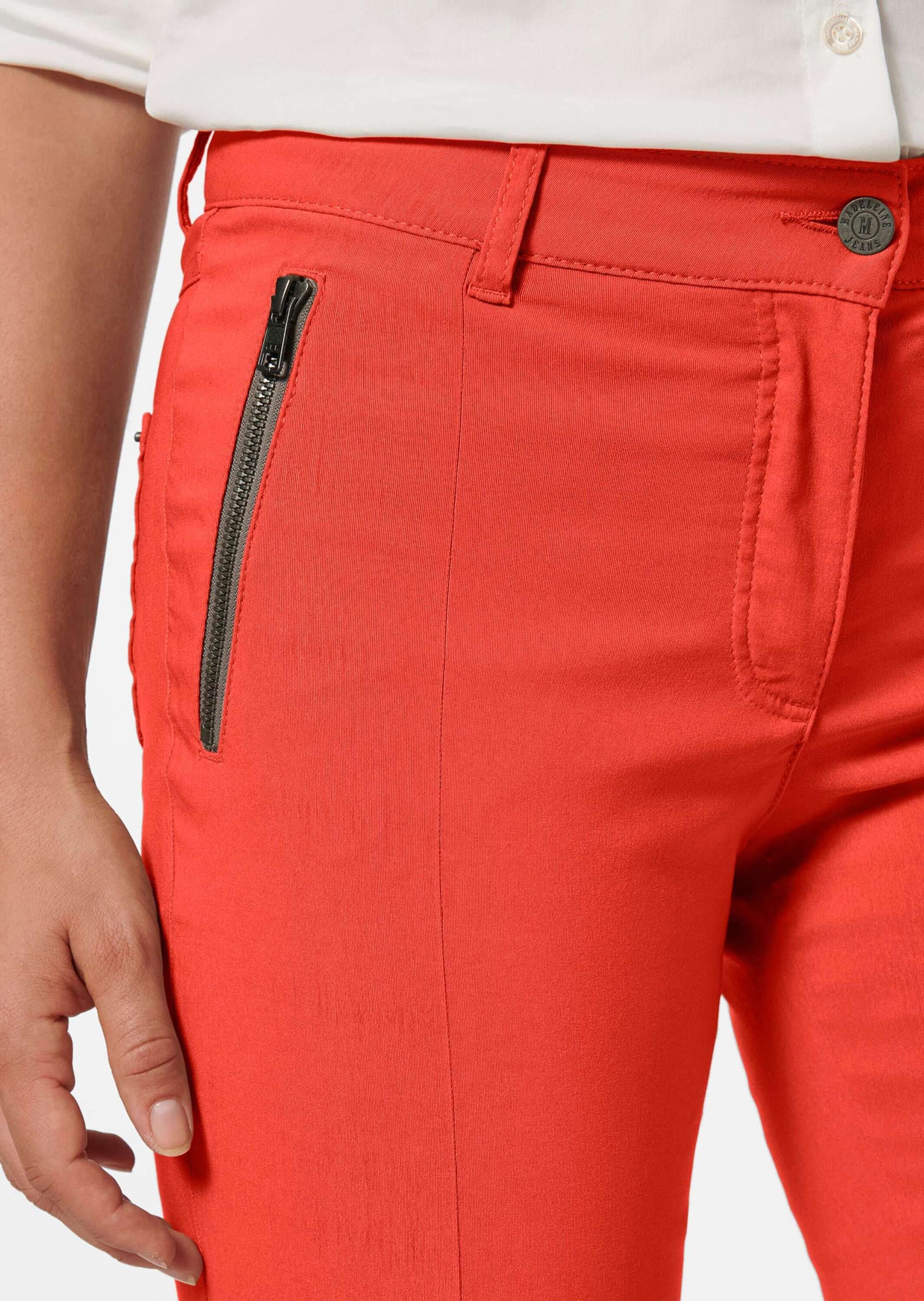 MADELEINE Stoffhose »Hose Enge Hose mit Reißverschlusstaschen«