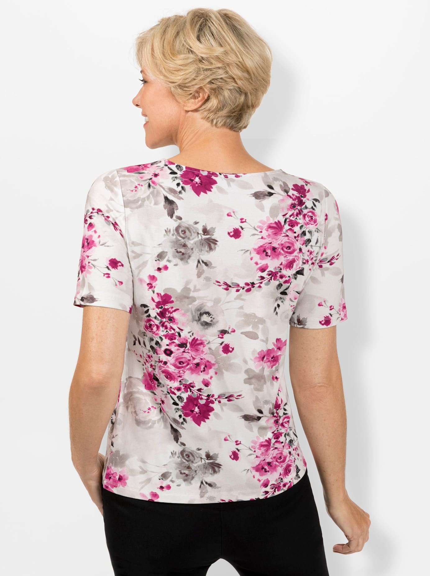 Lady Kurzarmshirt »Shirt«, (1 tlg.)