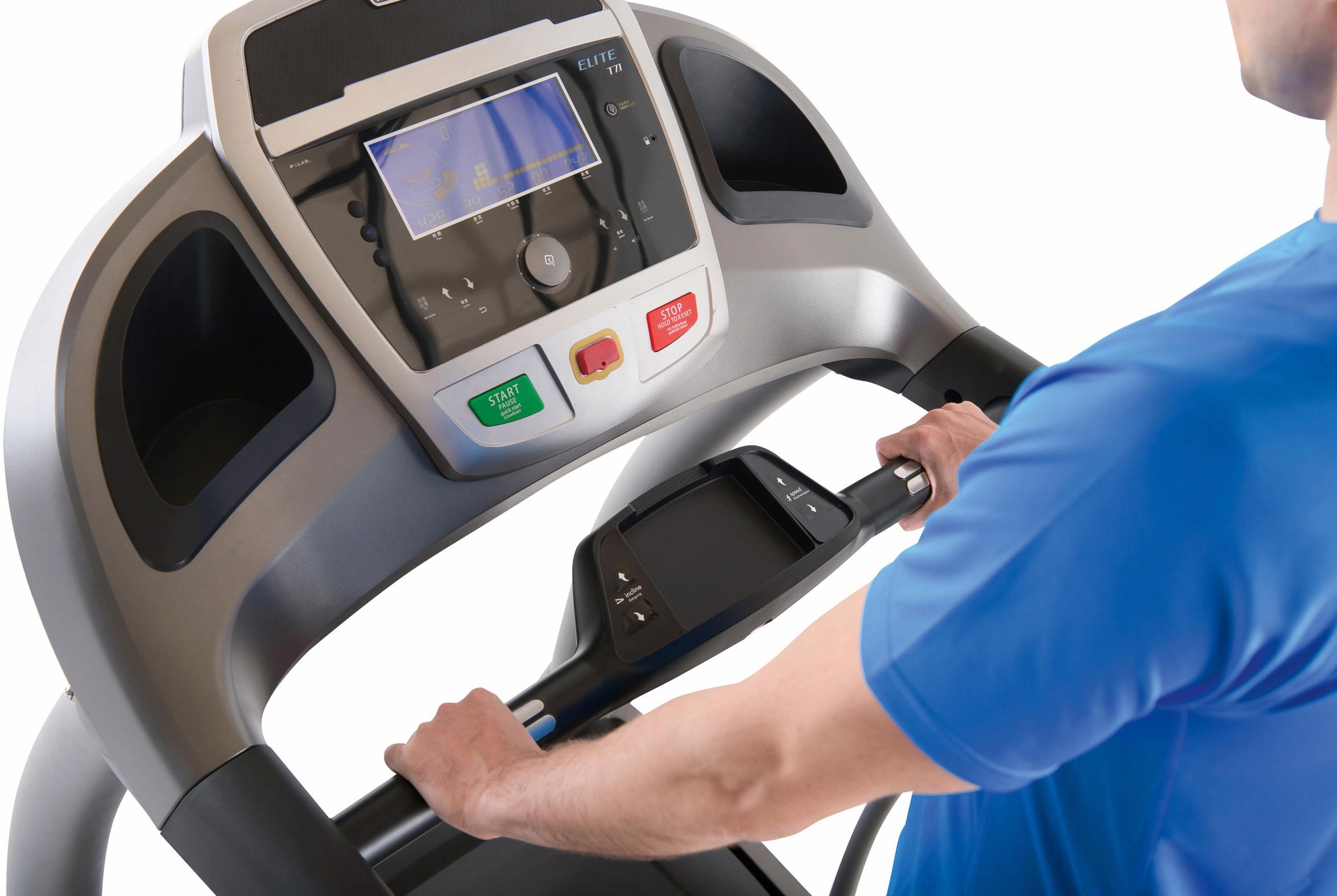 Horizon Fitness Laufband »Elite T7.1«, (mit Bluetooth-Funktion und Leseablage), bis max. 20 km/h, klappbar