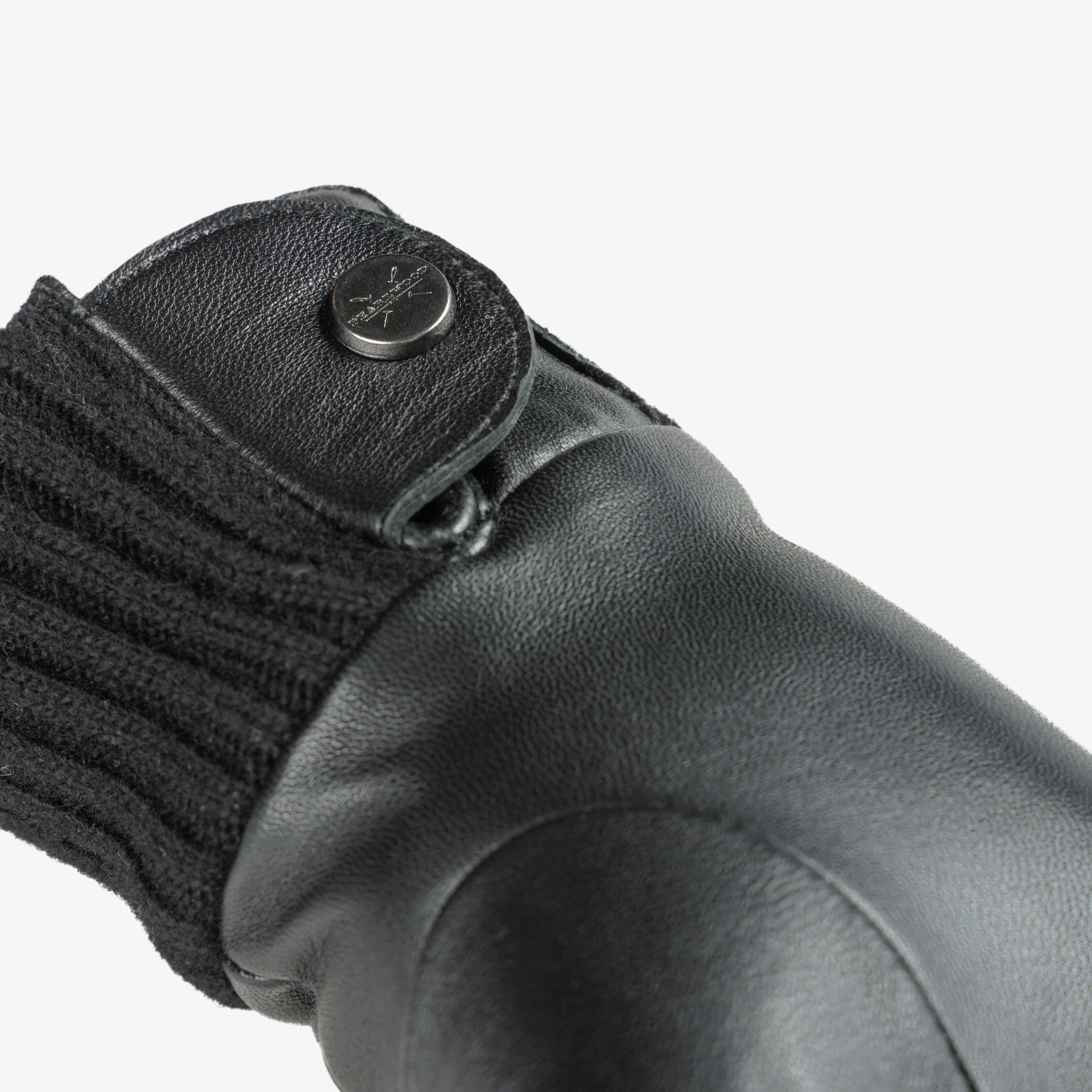 PEARLWOOD Lederhandschuhe »IDA« Elastischer Strickbund