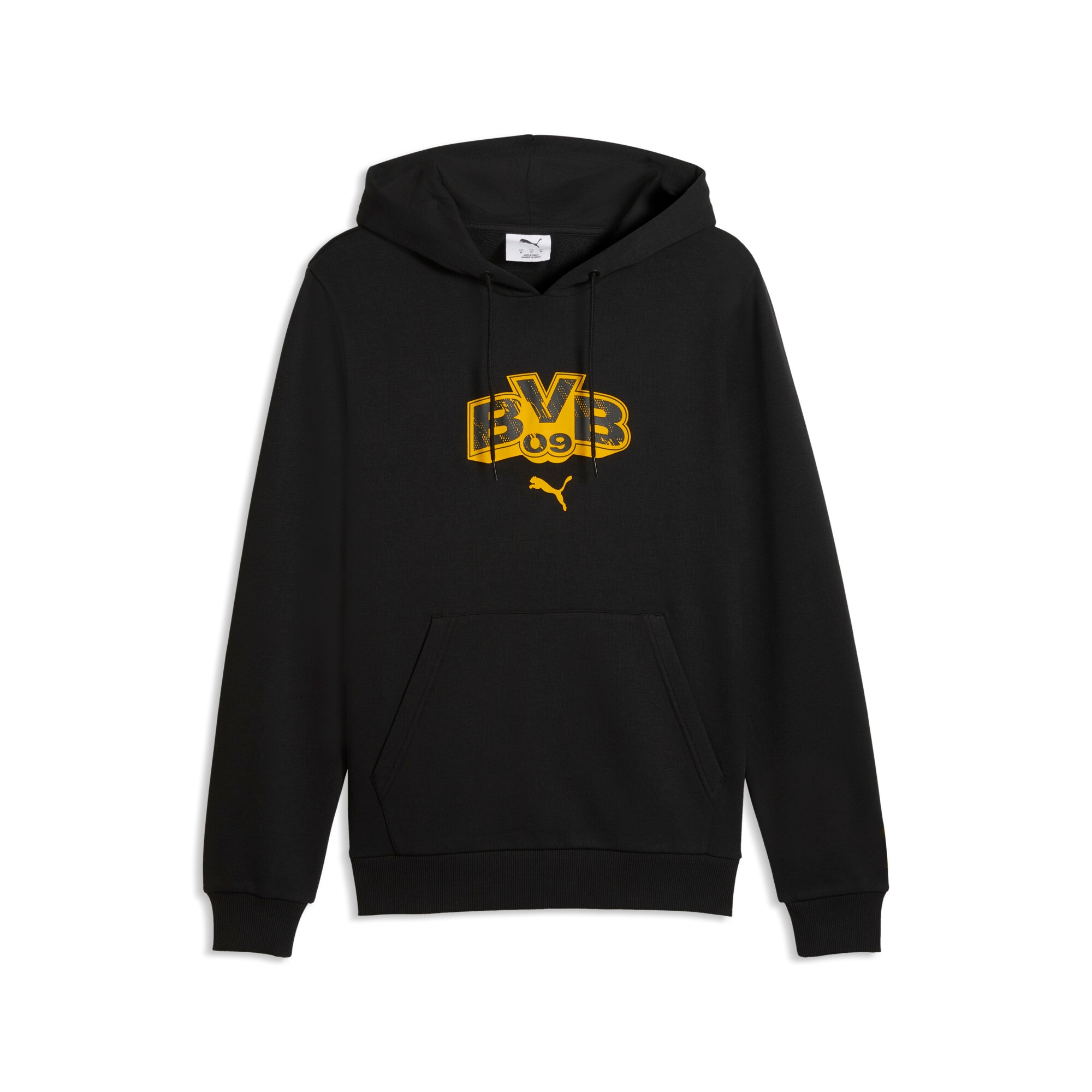 PUMA Kapuzensweatshirt »BVB FTBLCULTURE HOODIE«, sportlicher Stil, Regular Fit
