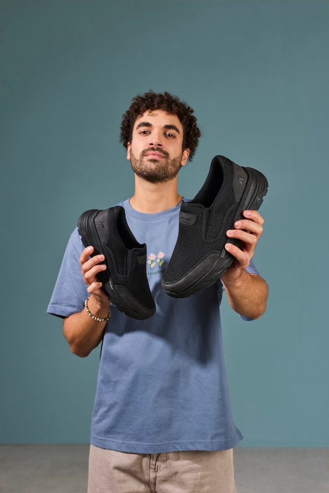 Rieker Slip-On Sneaker  Slipper, Schlupfschuh, Halbschuh, Freizeitsneaker mit Gummizüge