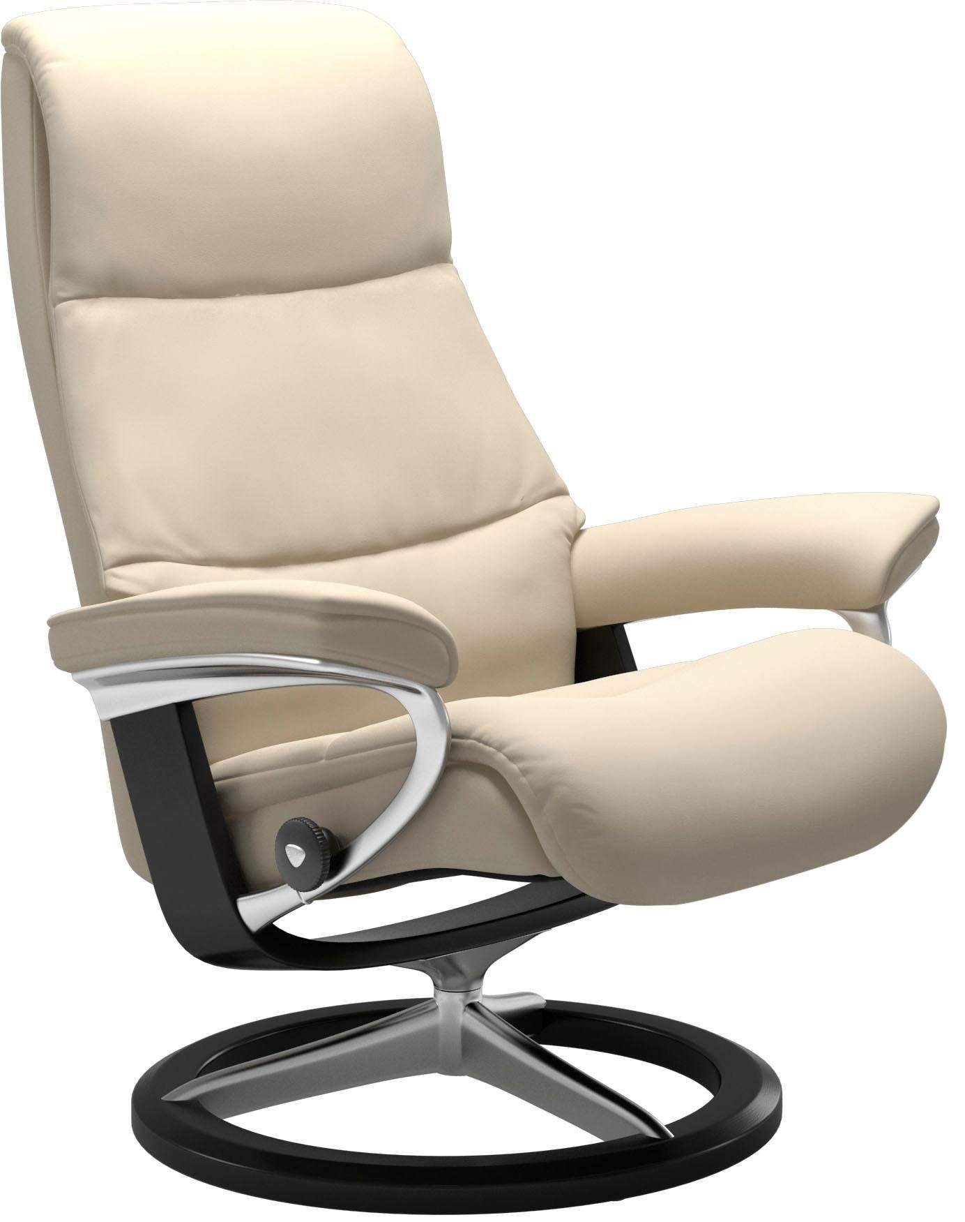 Stressless® Relaxsessel »View« mit Signature Base, Größe M,Gestell Schwarz