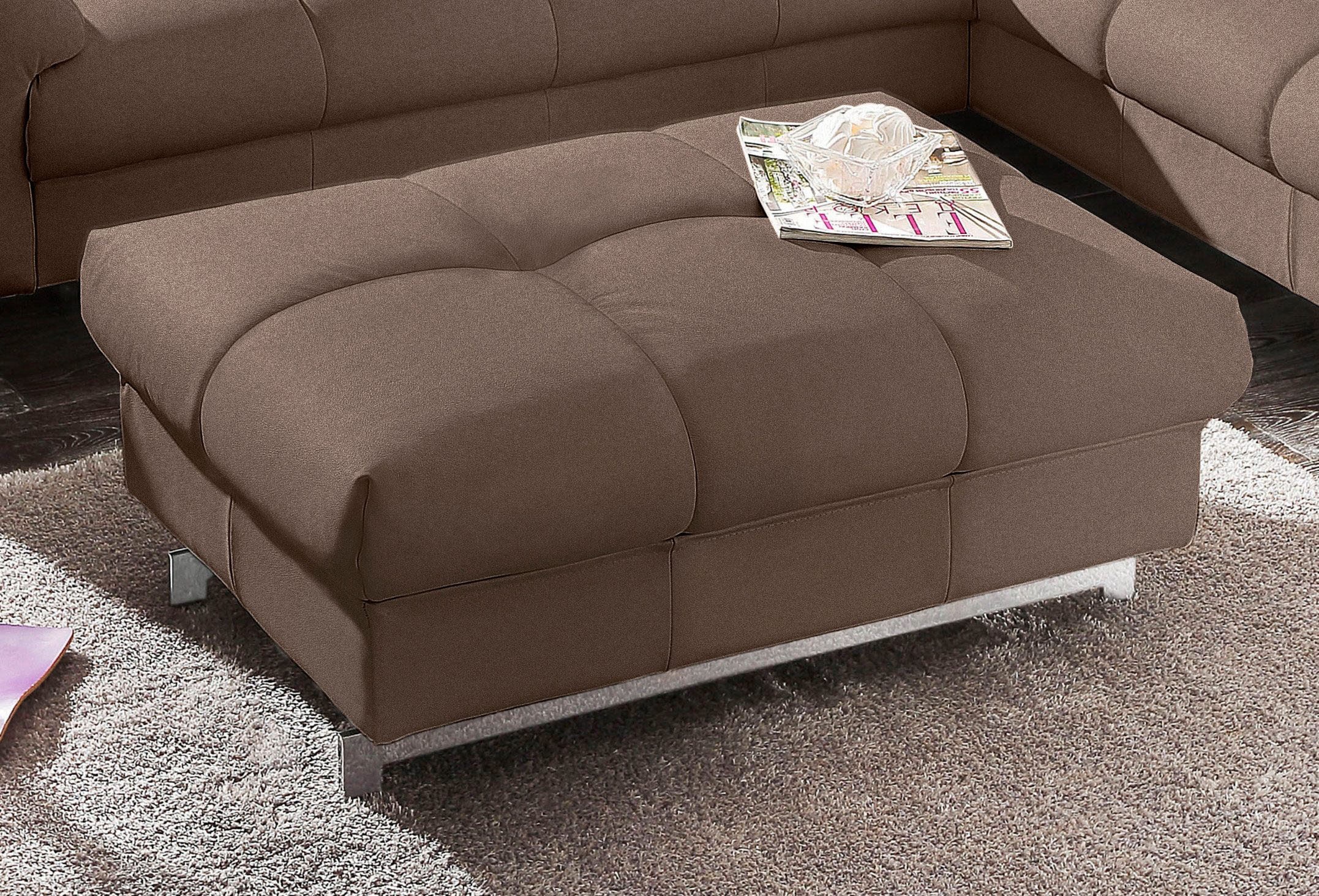 COTTA Hocker »Chef« mit edlen Metallfüßen