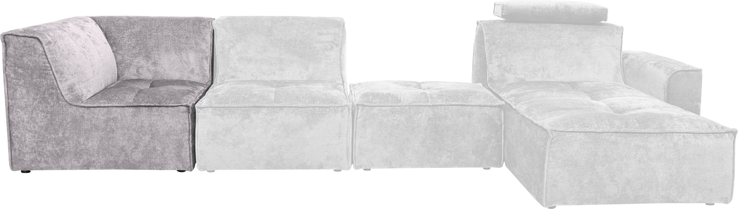 Sofa-Eckelement verwendbar, individuelle RAUM.ID St.), separat OTTO »Monolid«, bei als kaufen (1 oder für Modul Zusammenstellung
