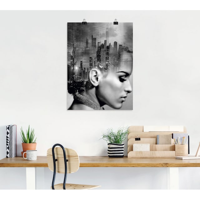 Artland Wandbild »City Soul«, Portrait, (1 St.), als Alubild, Leinwandbild,  Wandaufkleber oder Poster in versch. Größen kaufen online bei OTTO