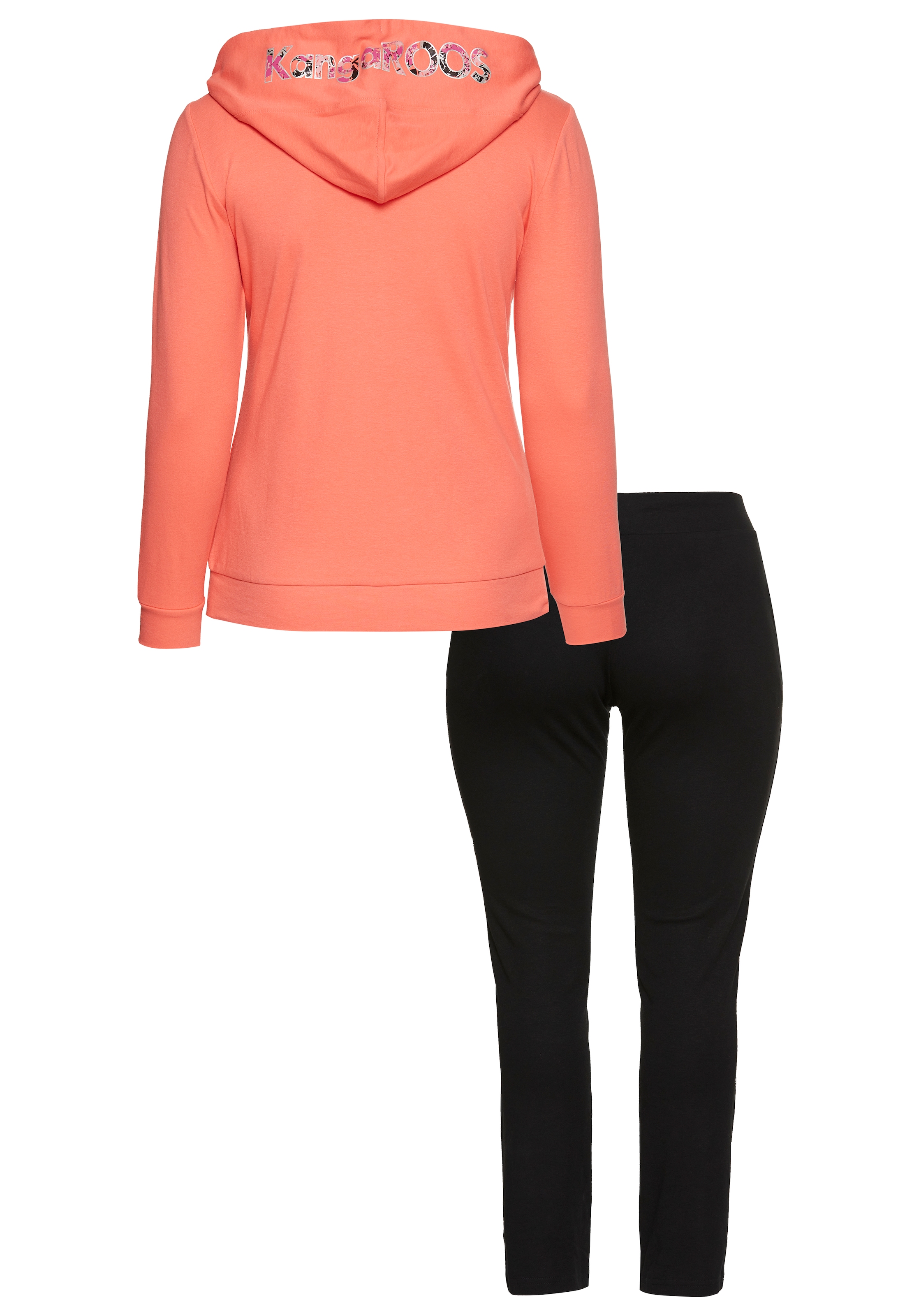 KangaROOS Jogginganzug, (Set, 2 tlg.), Große Größen