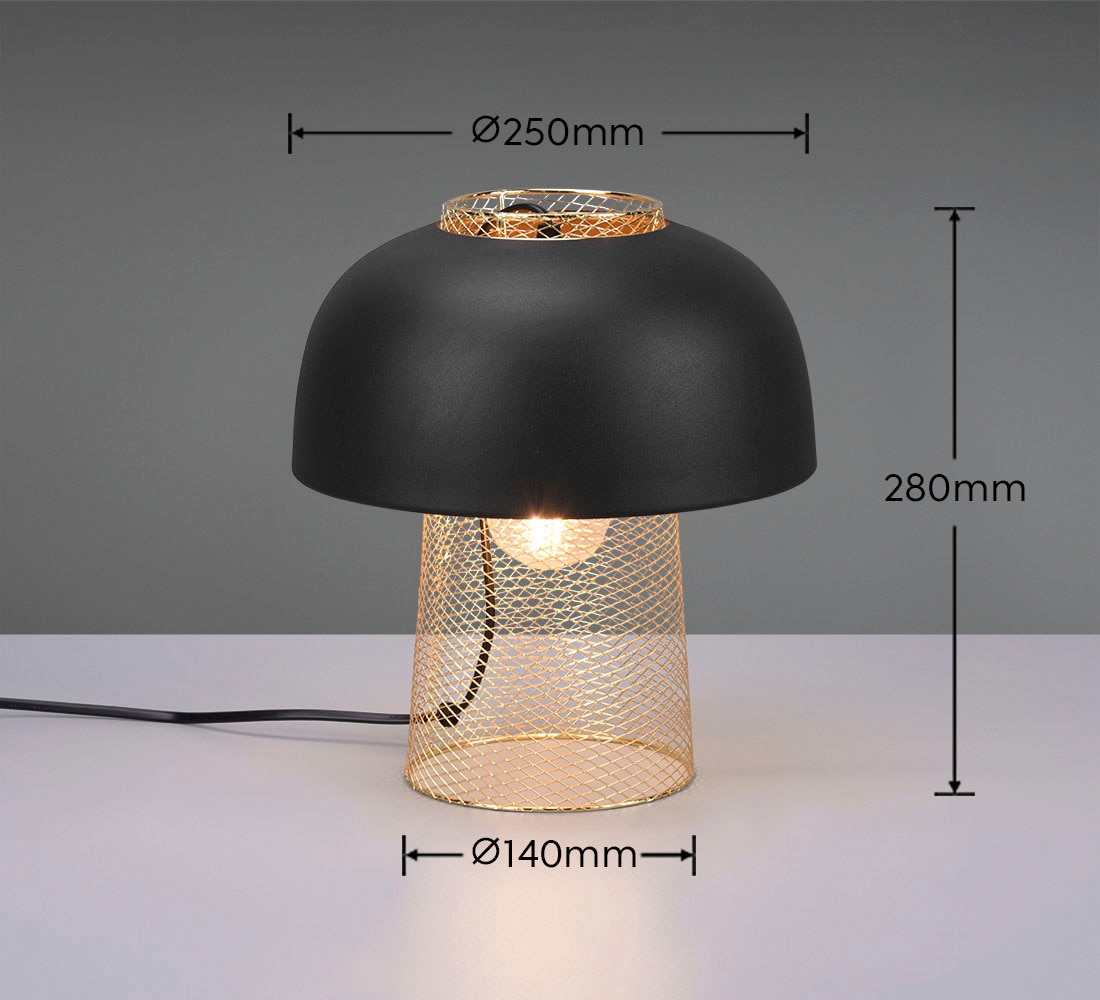 TRIO Leuchten Schreibtischlampe »Punch«, für Leuchtmittel 1 x E27