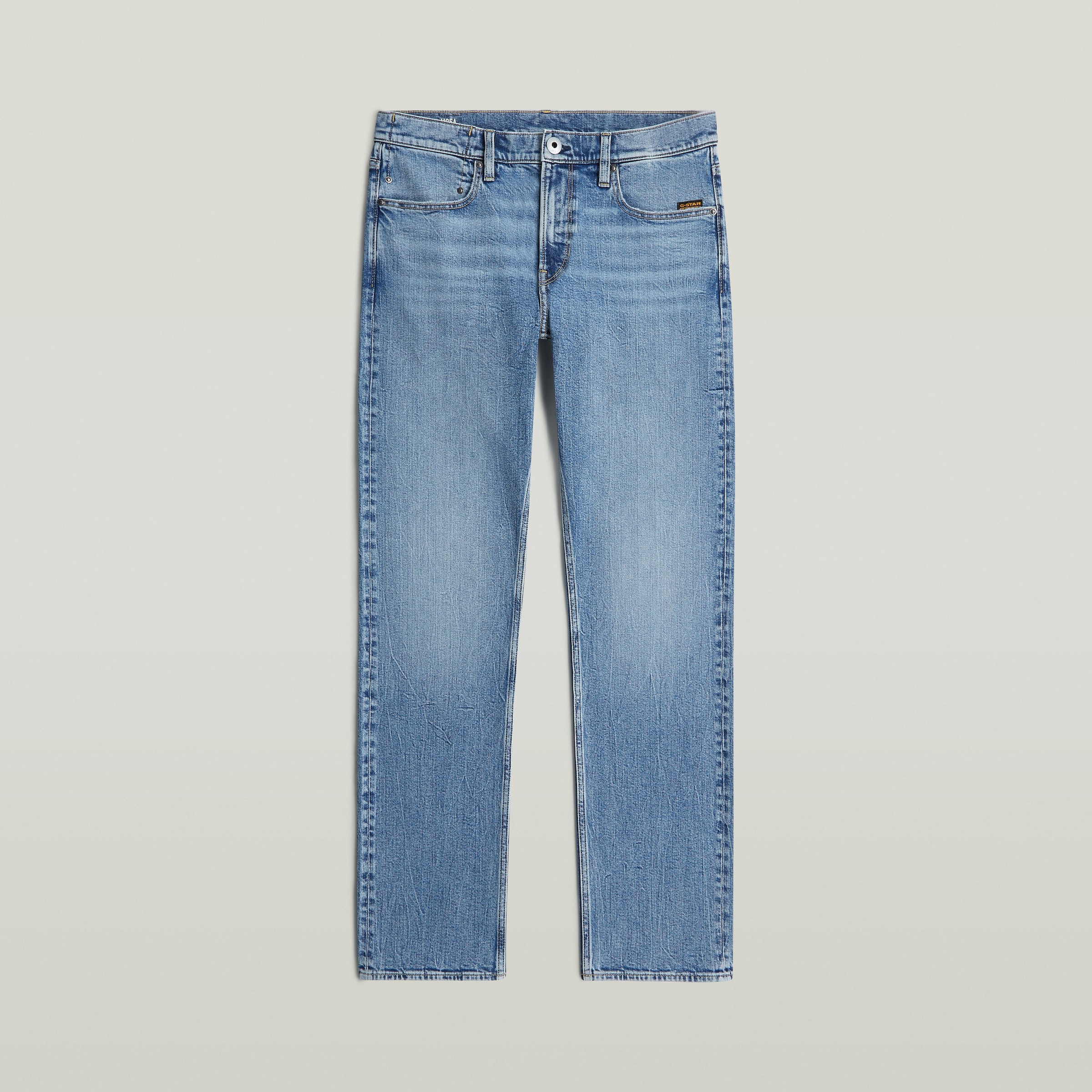 G-STAR Straight-Jeans »Mosa Straight«, mit hellen Nähten